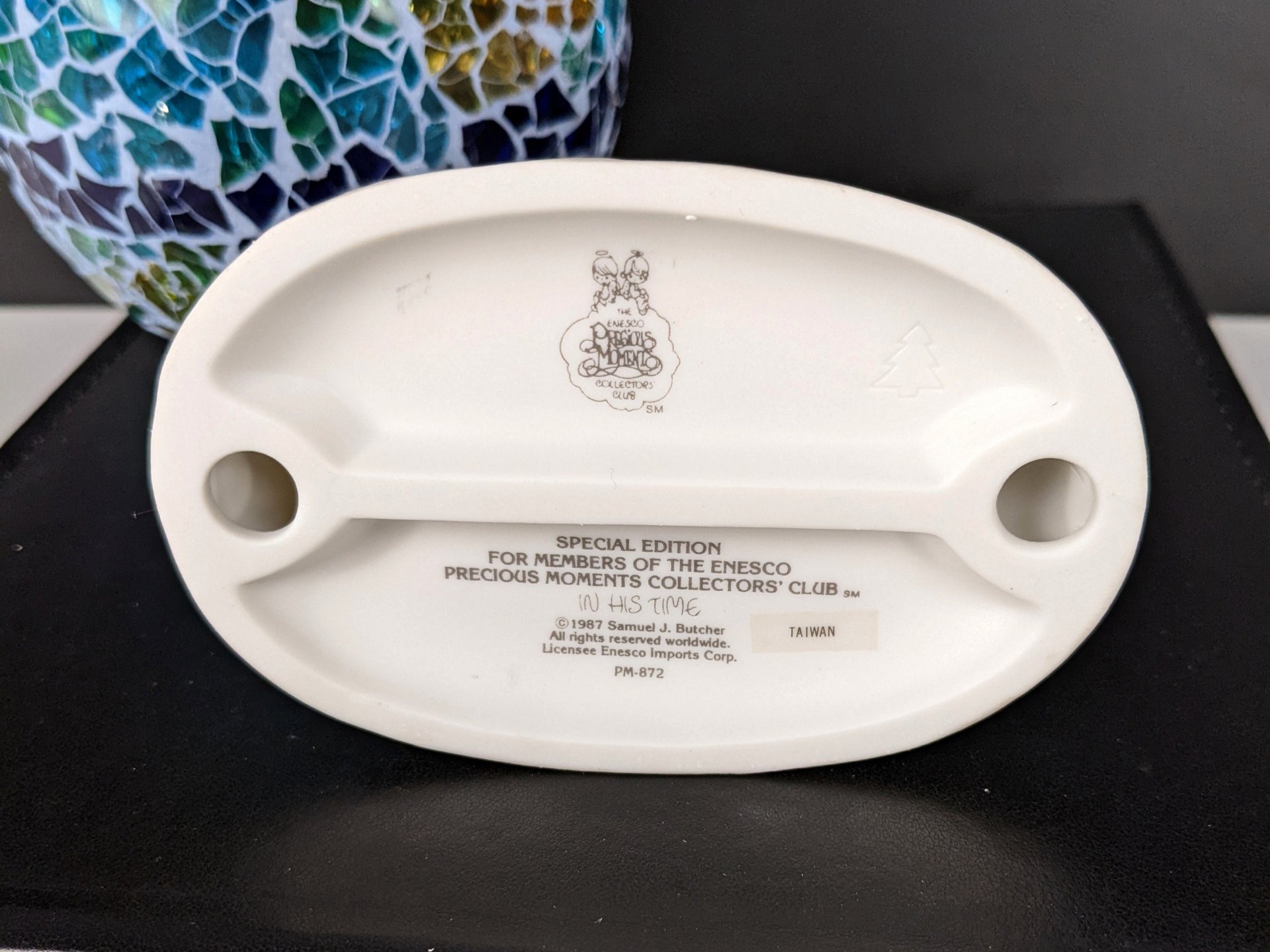 1987 Precious Moments In His Time Figurine