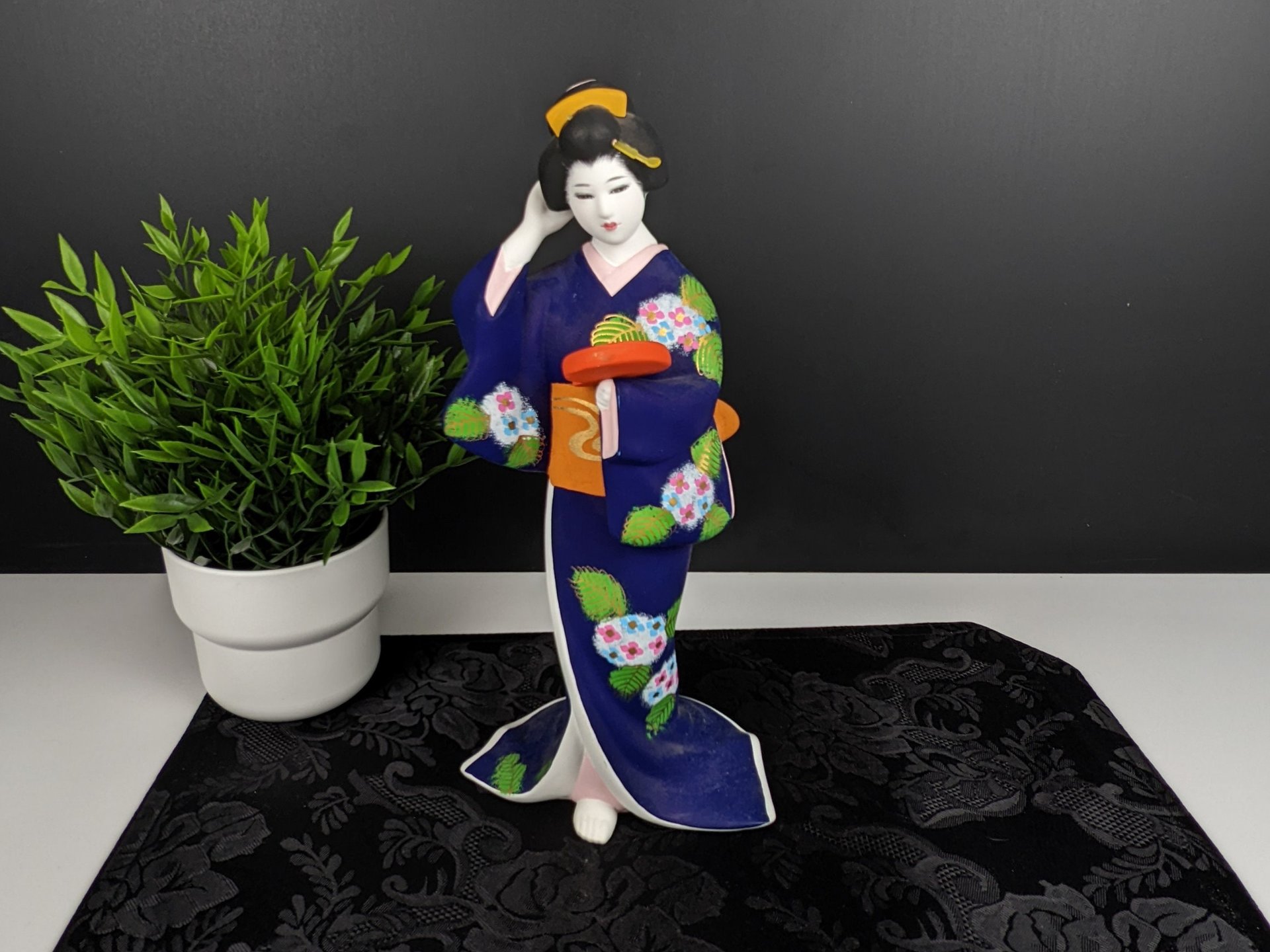 Vintage MCI Japan Bisque Geisha Figurine/Statue