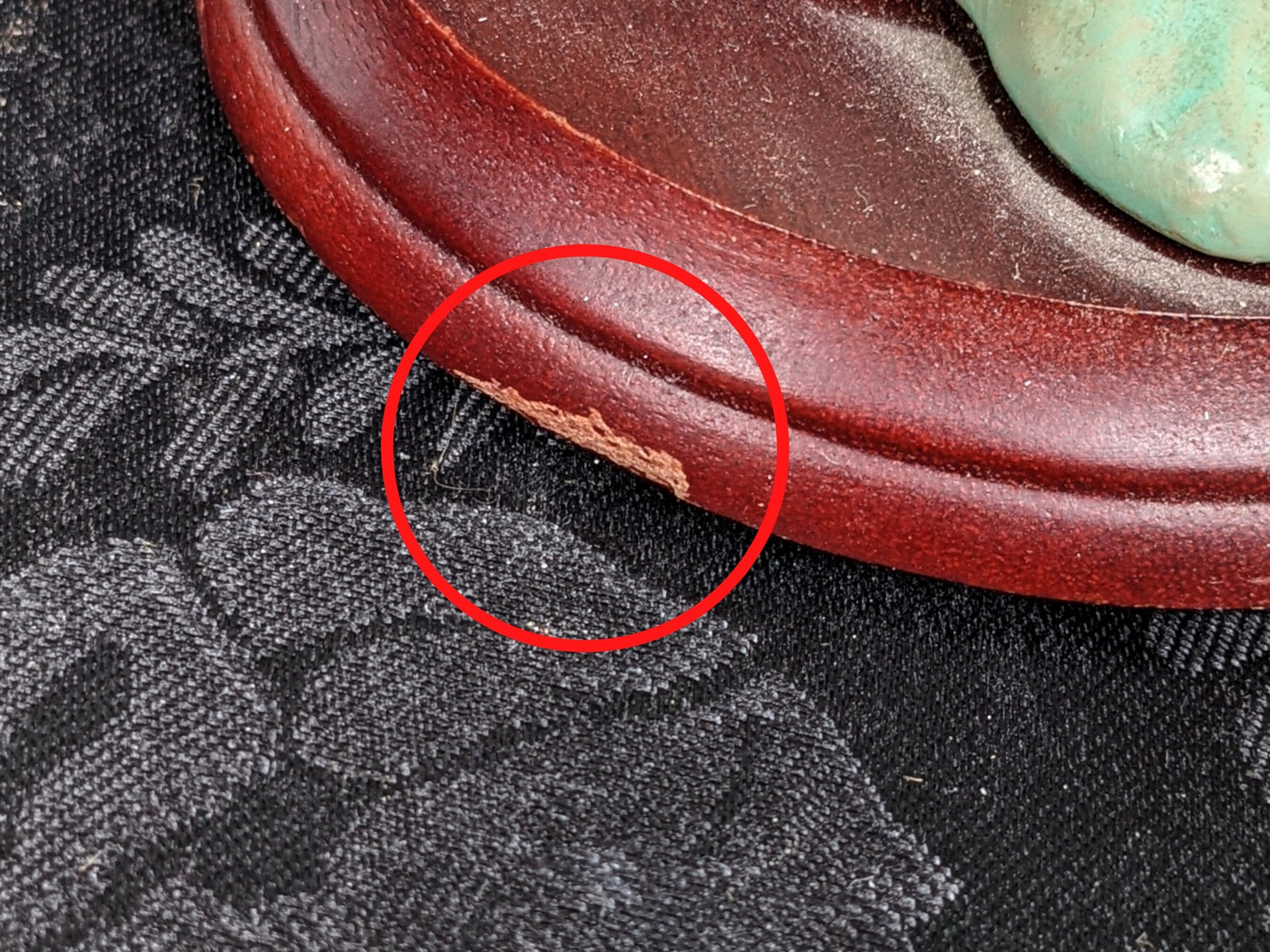 Vintage Chinese Shiwan Mudman in Green Shirt