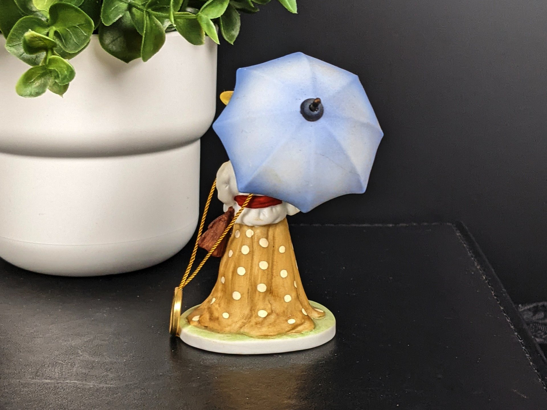 Reco The McClellands 'Dressing Up' Woman with Umbrella Figurine