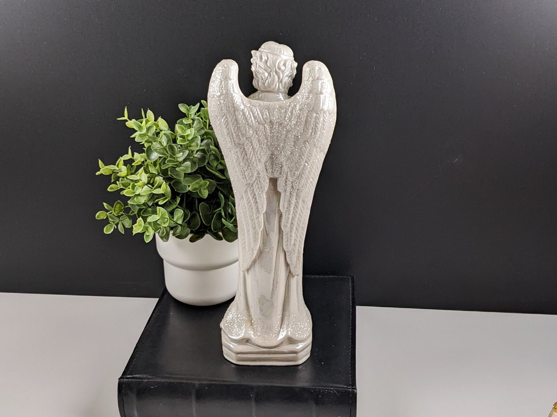 Vintage 11" Porcelain Angel Figurine/Statue by Cracker Barrel