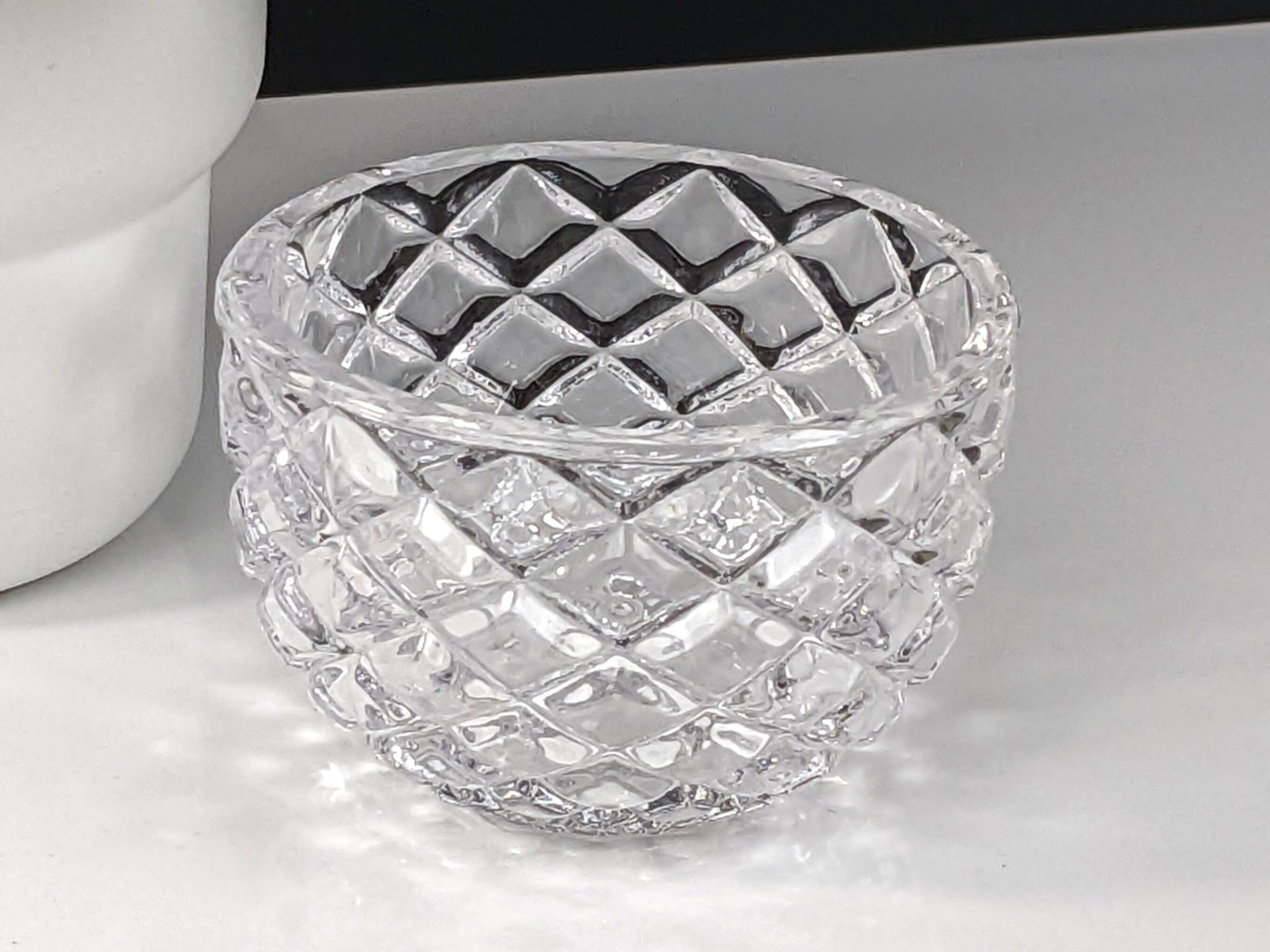 Small Crystal Trinket Bowl