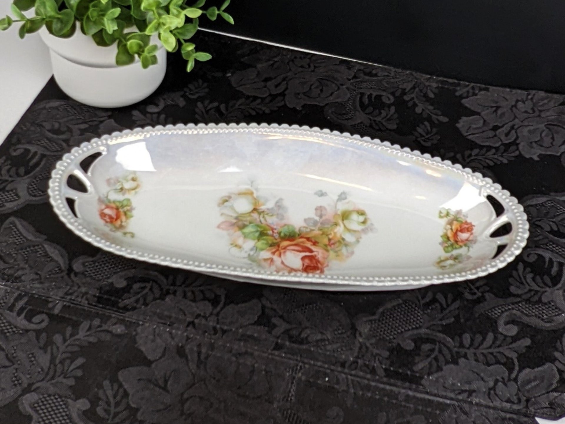 Vintage Silesia Celery Dish (Might Be Antique)