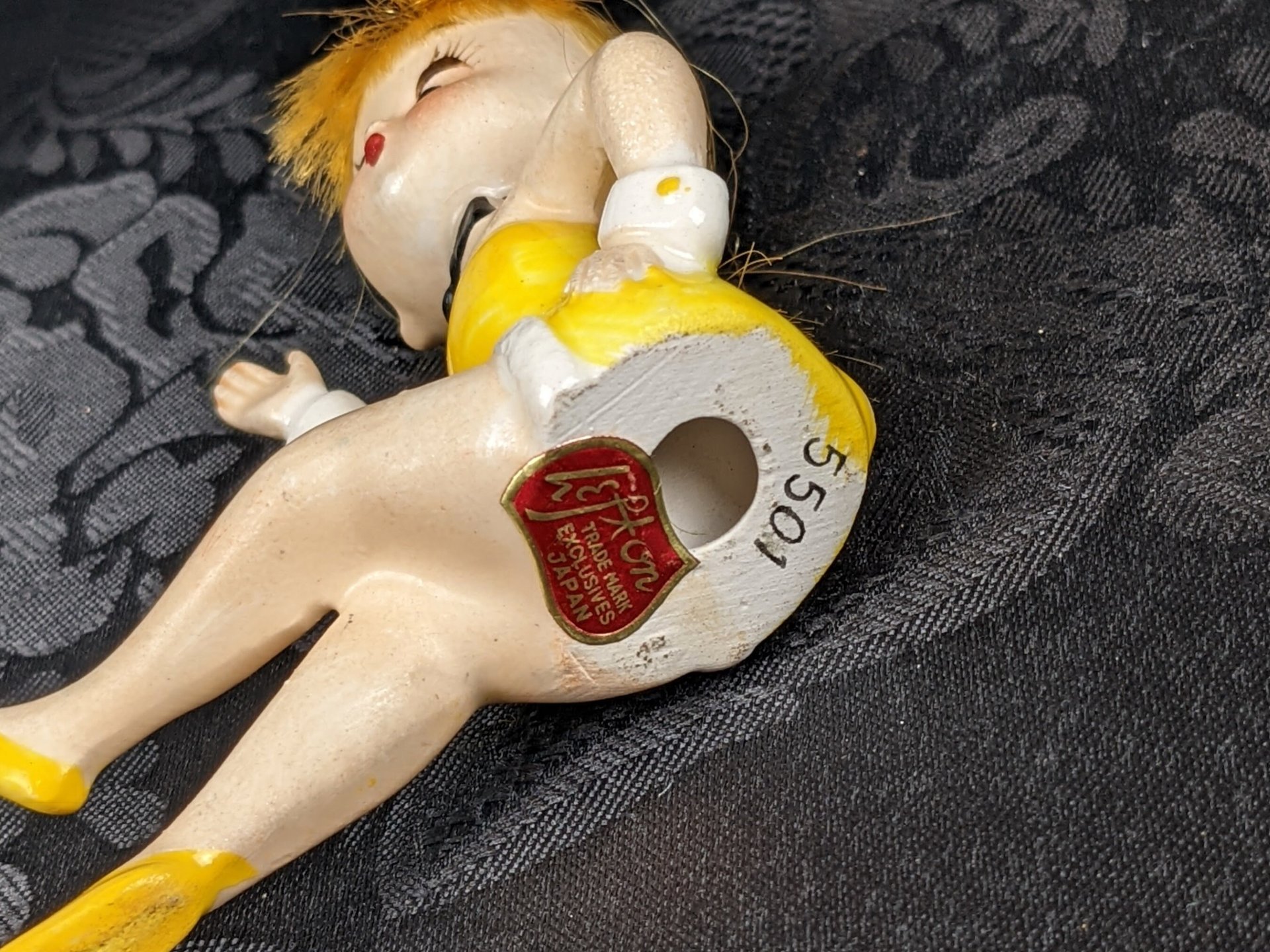 Vintage Lefton Girl Figurine 5501