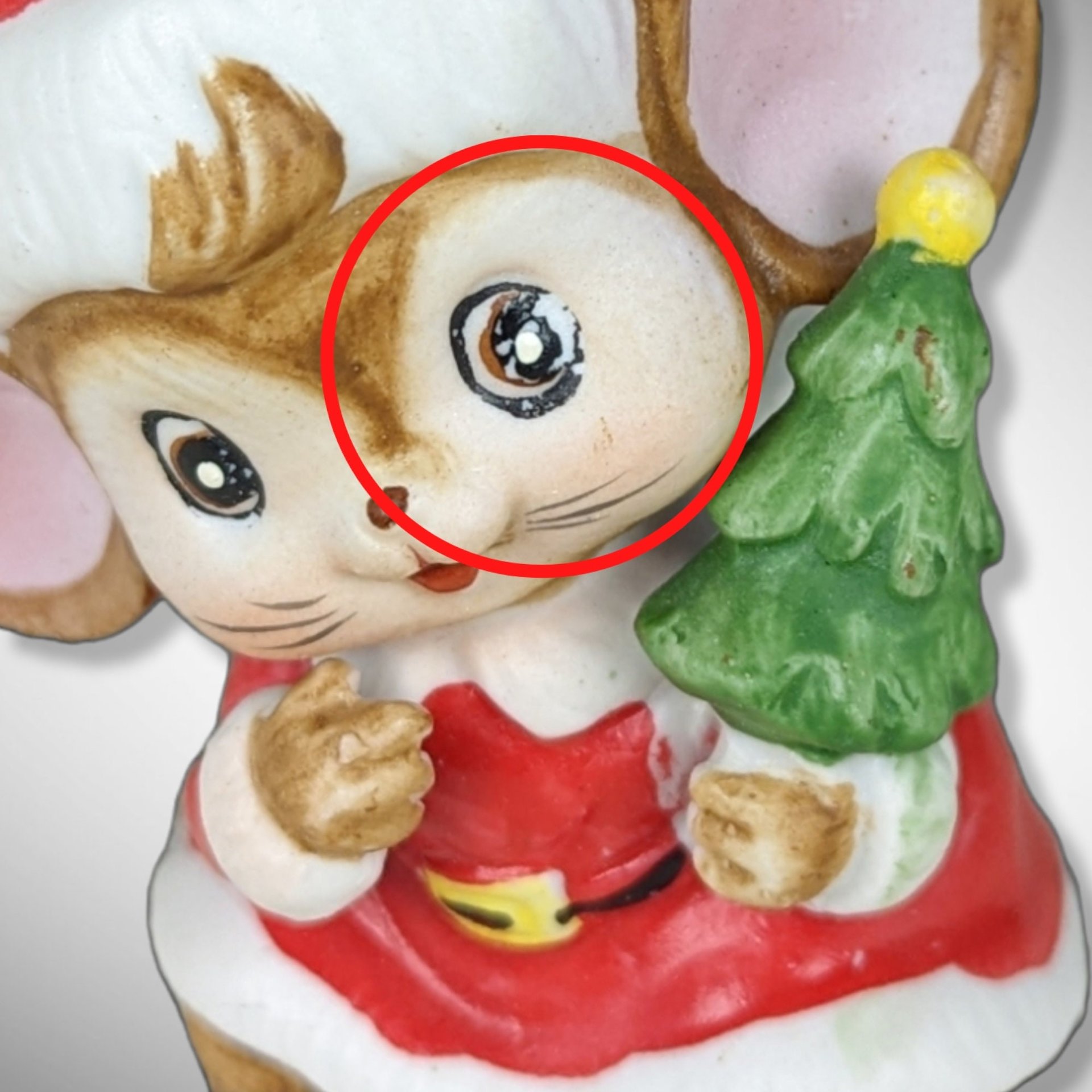 Trio of Homco Christmas Mice Figurines Choose Between 5210 and 5405