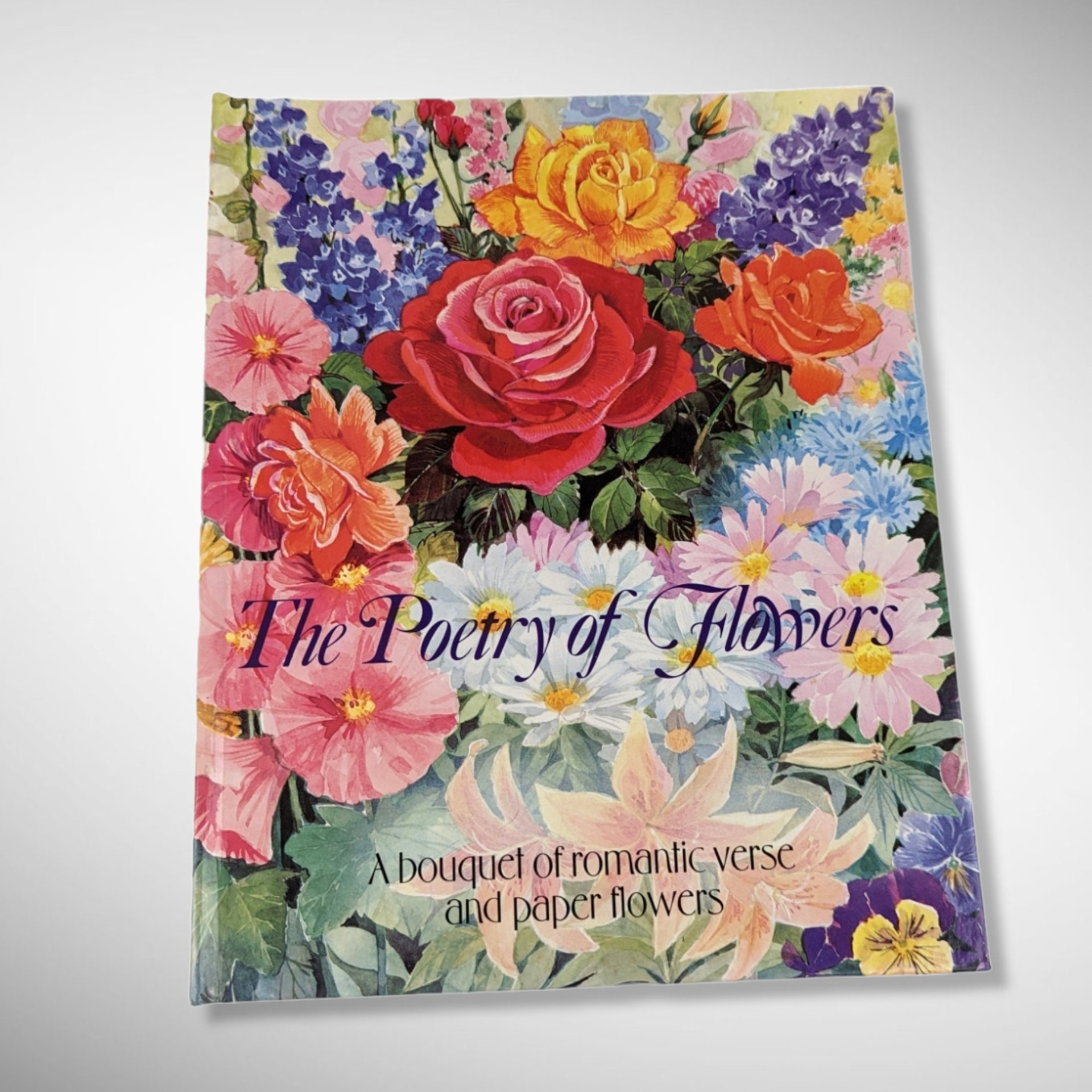 1992 Poetry Of Flowers Pop Up Book By Patricia Whittaker