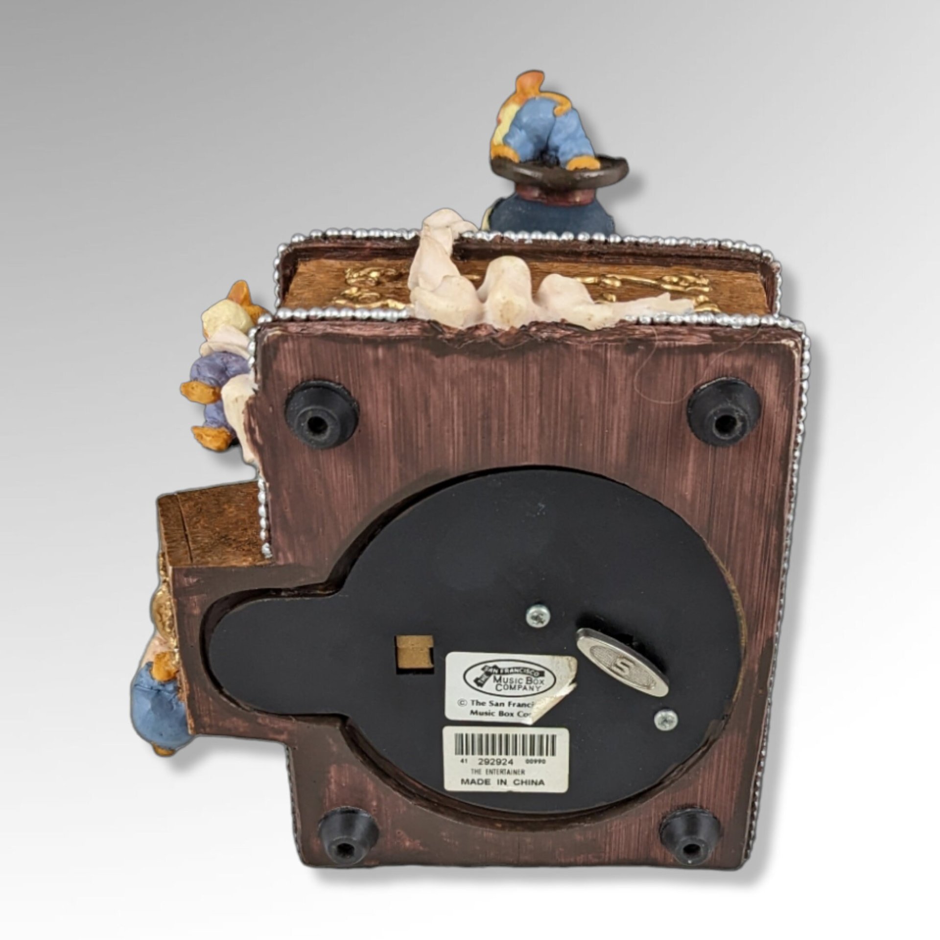 San Francisco Music Box Mice on Sewing Machine Music Box