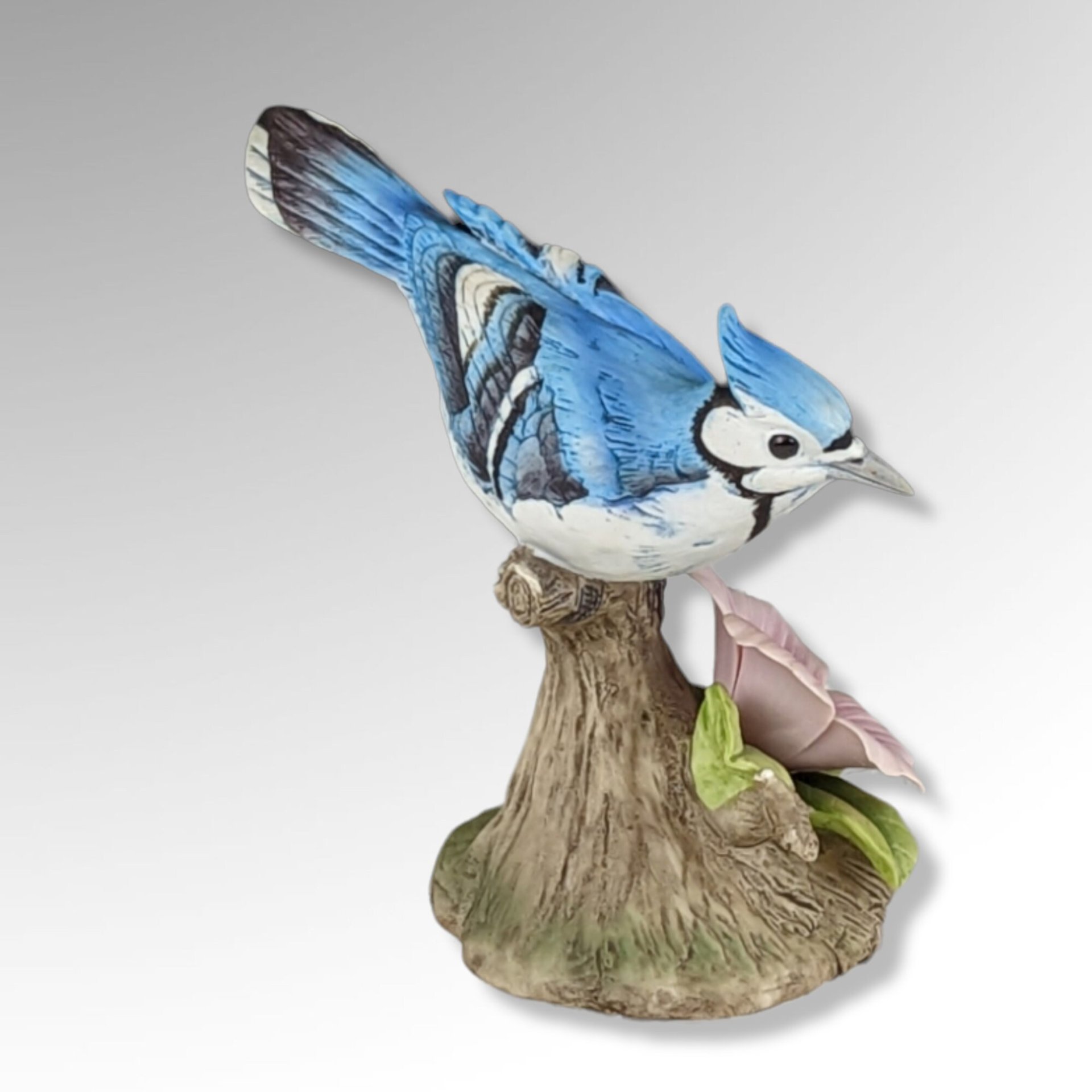 Blue Jay Figurine, Andrea by Sadek 9386