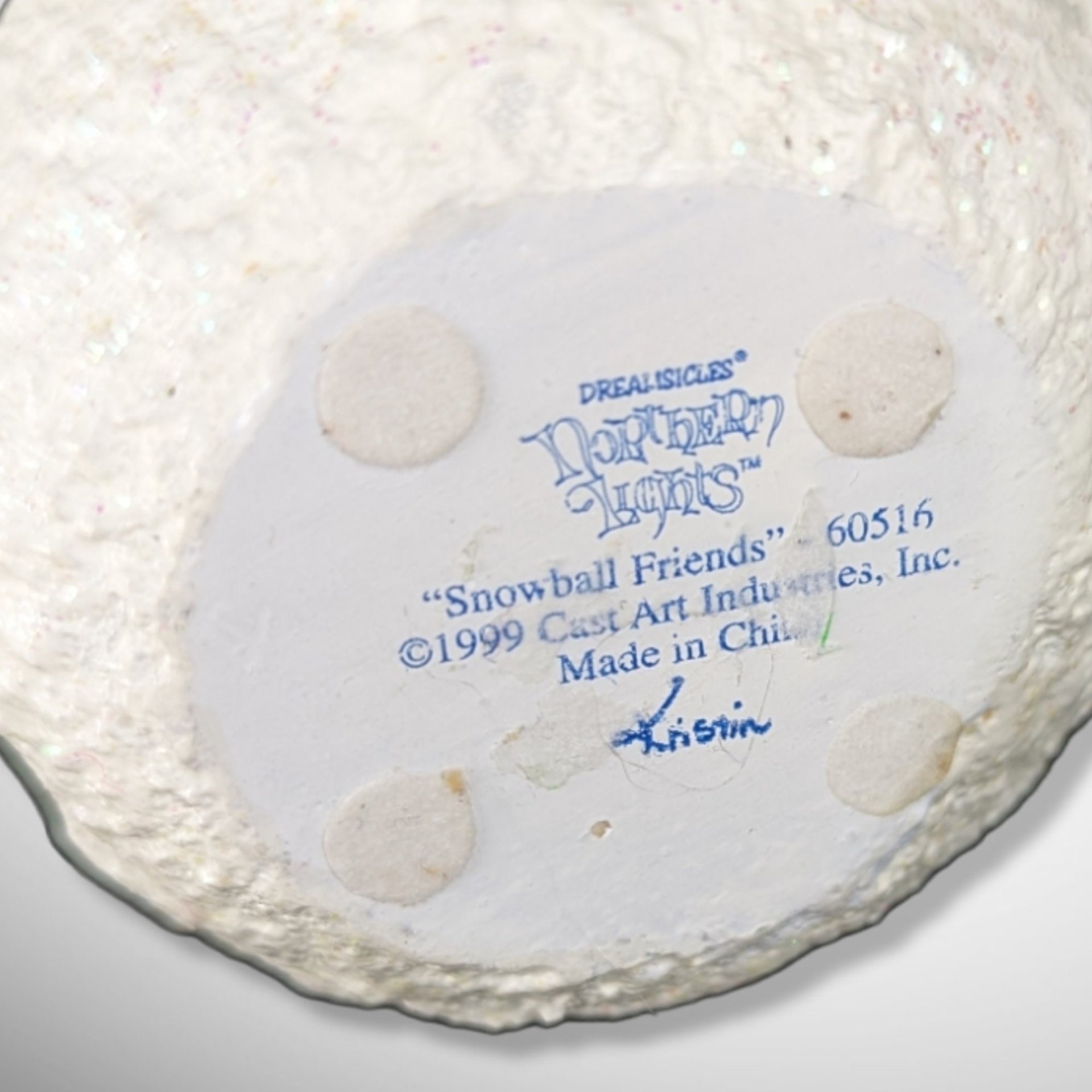 1991 Dreamsicle "Snowball Friends" Figurine 60516