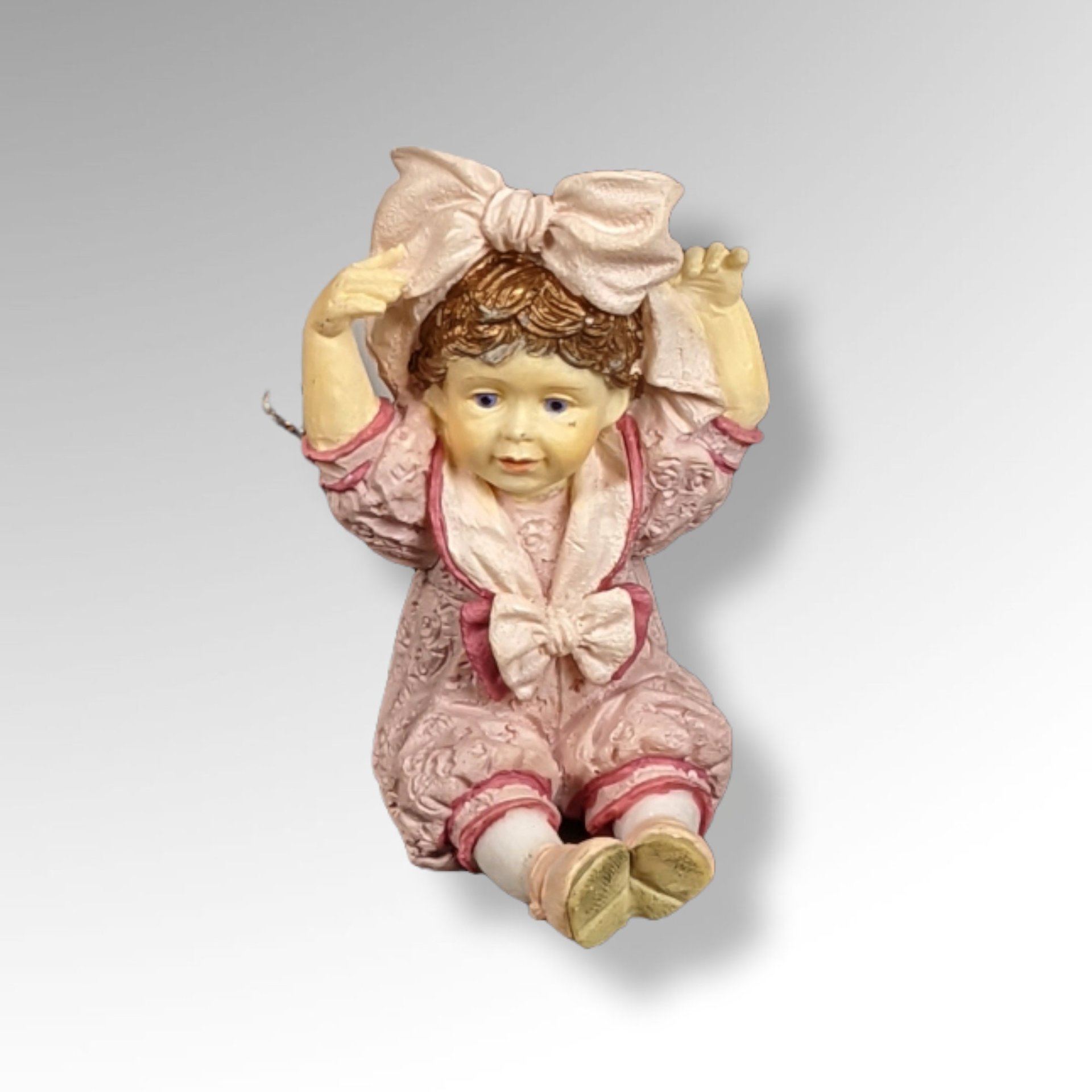 Set of 7 1994 Hamilton Collection Derek Darling Resin Ornaments