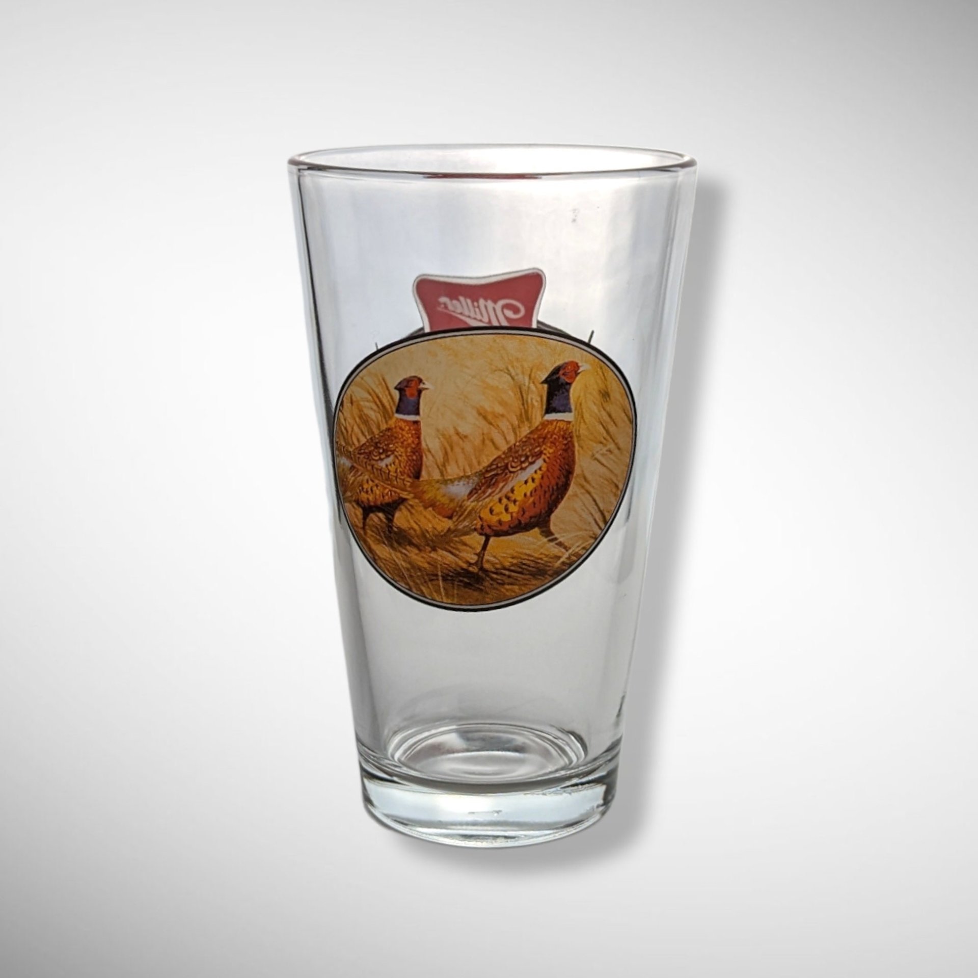 2001 Miller High Life Friends of the Field Glass with Pheasant