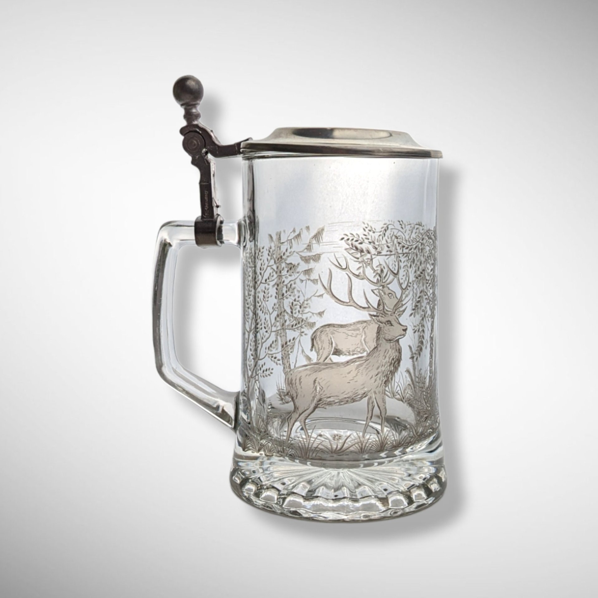 ALWE German Beer Stein with Deer