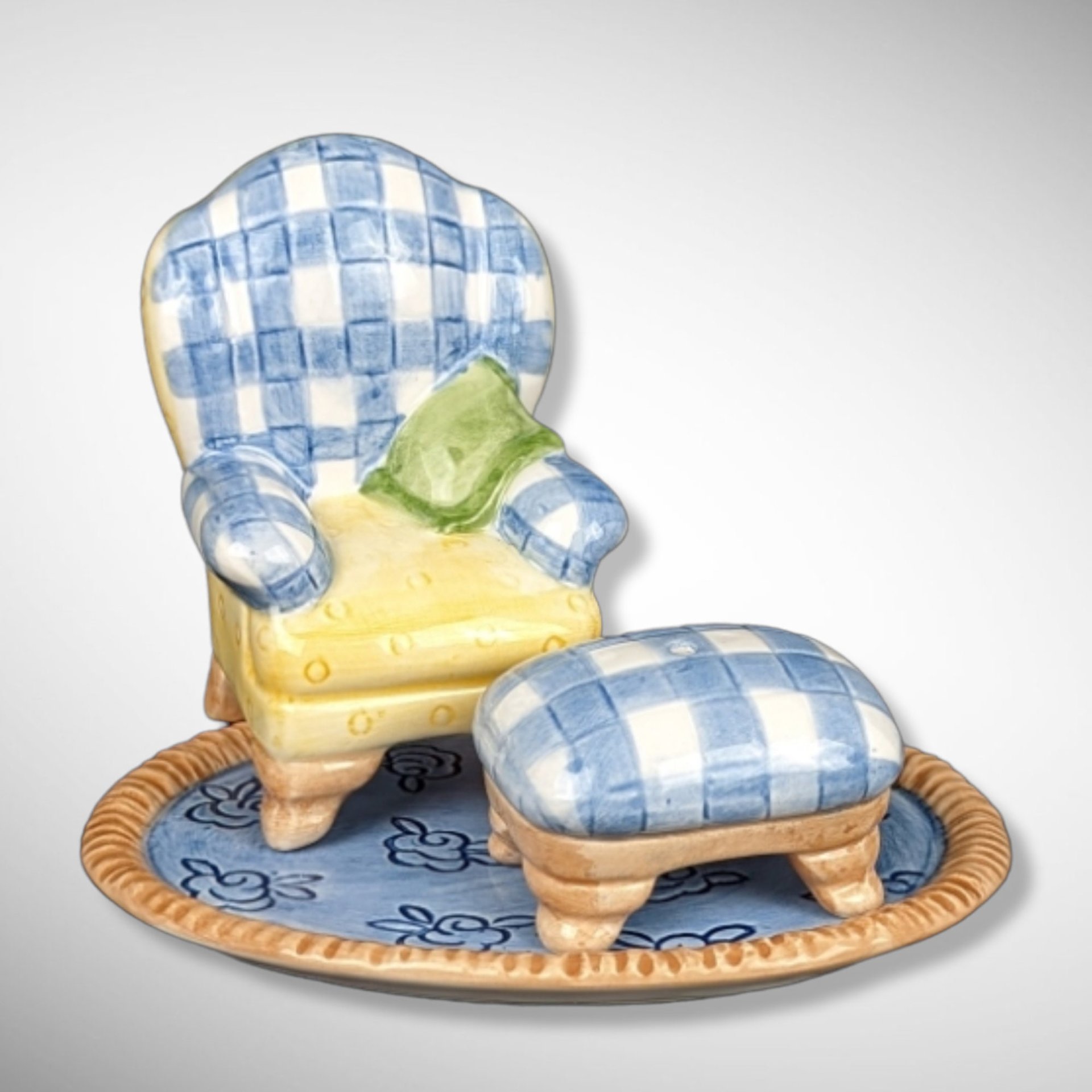 Harvest House Michael Sparks 3 Piece Salt and Pepper Set