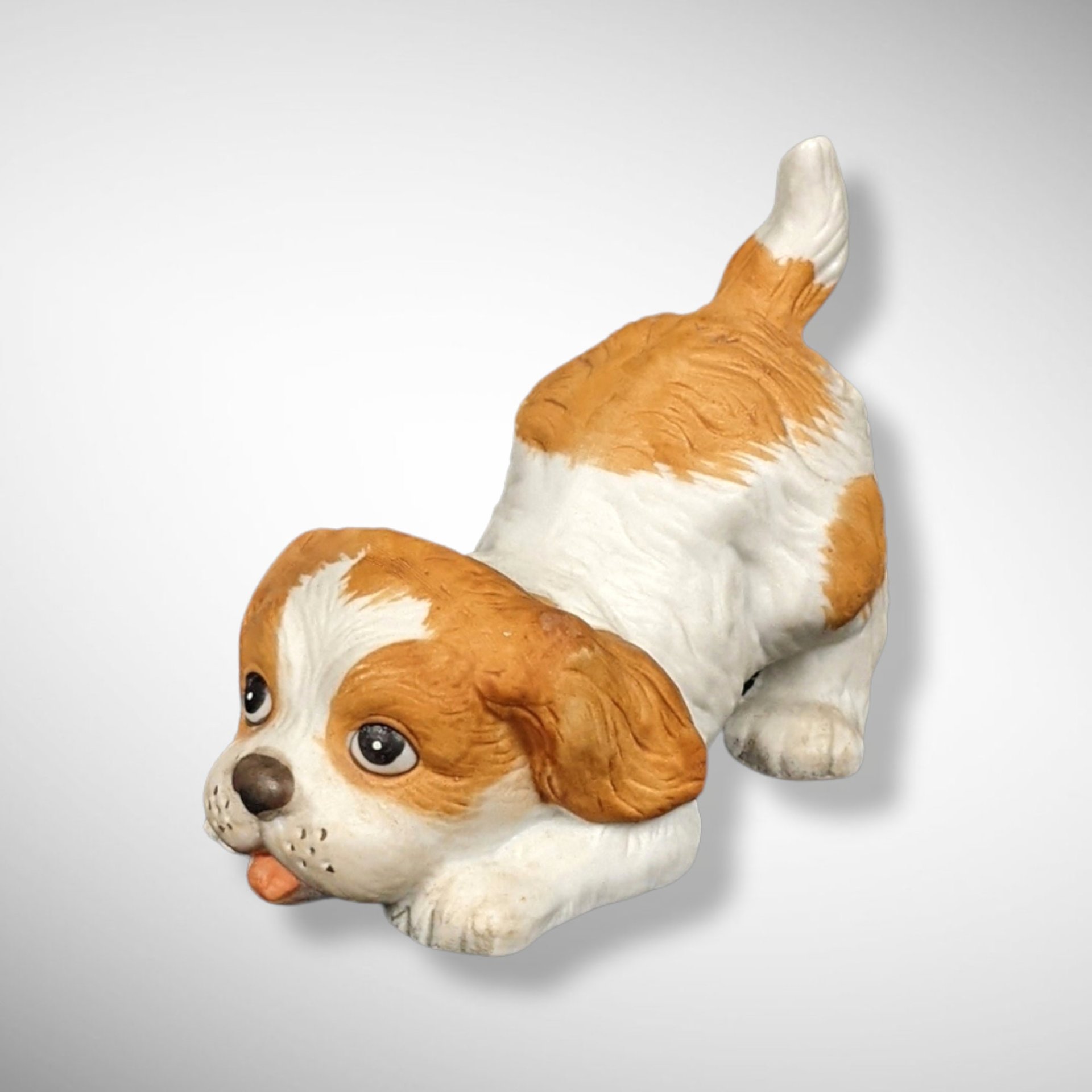 Pair of Vintage Homco Dog Figurines 1407