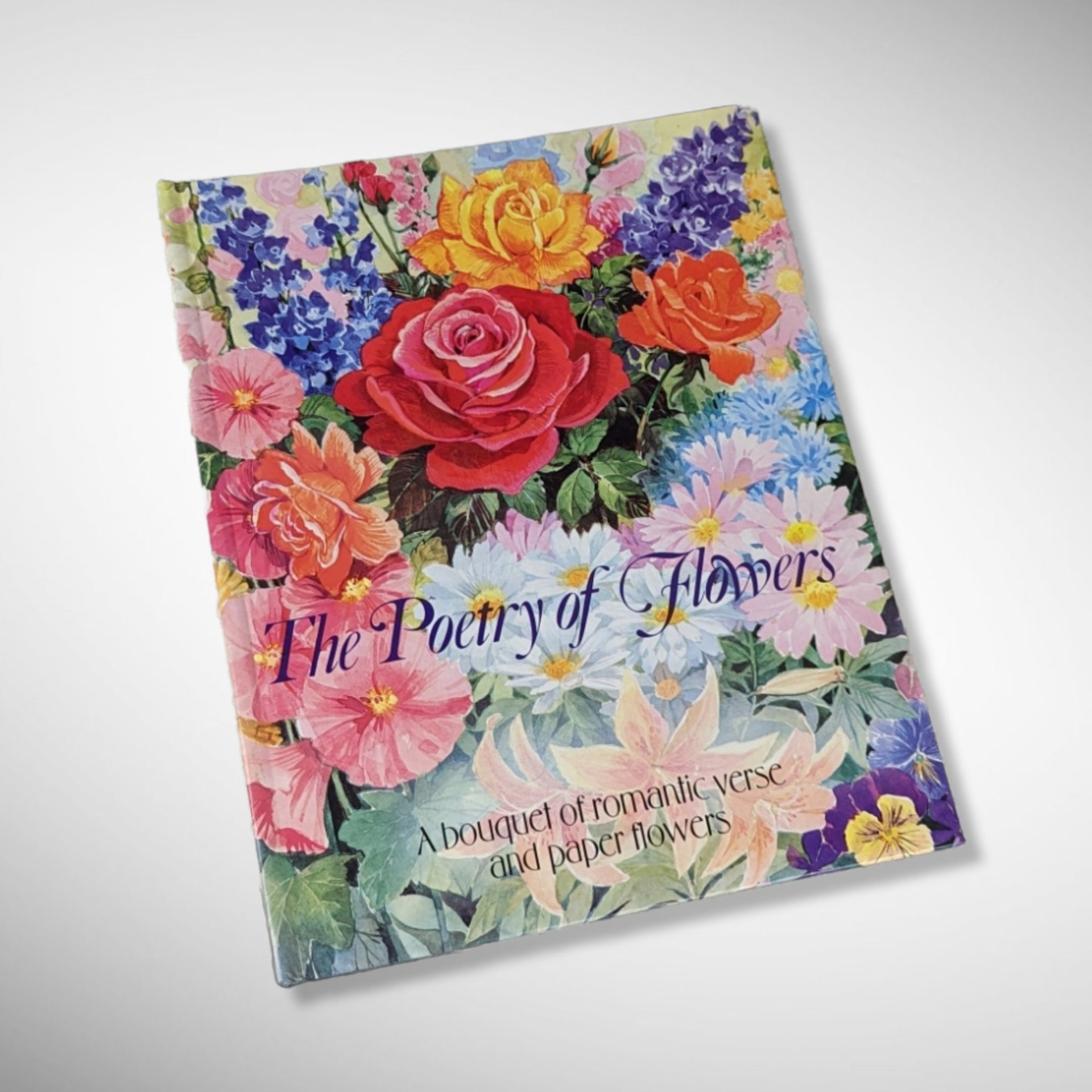 1992 Poetry Of Flowers Pop Up Book By Patricia Whittaker