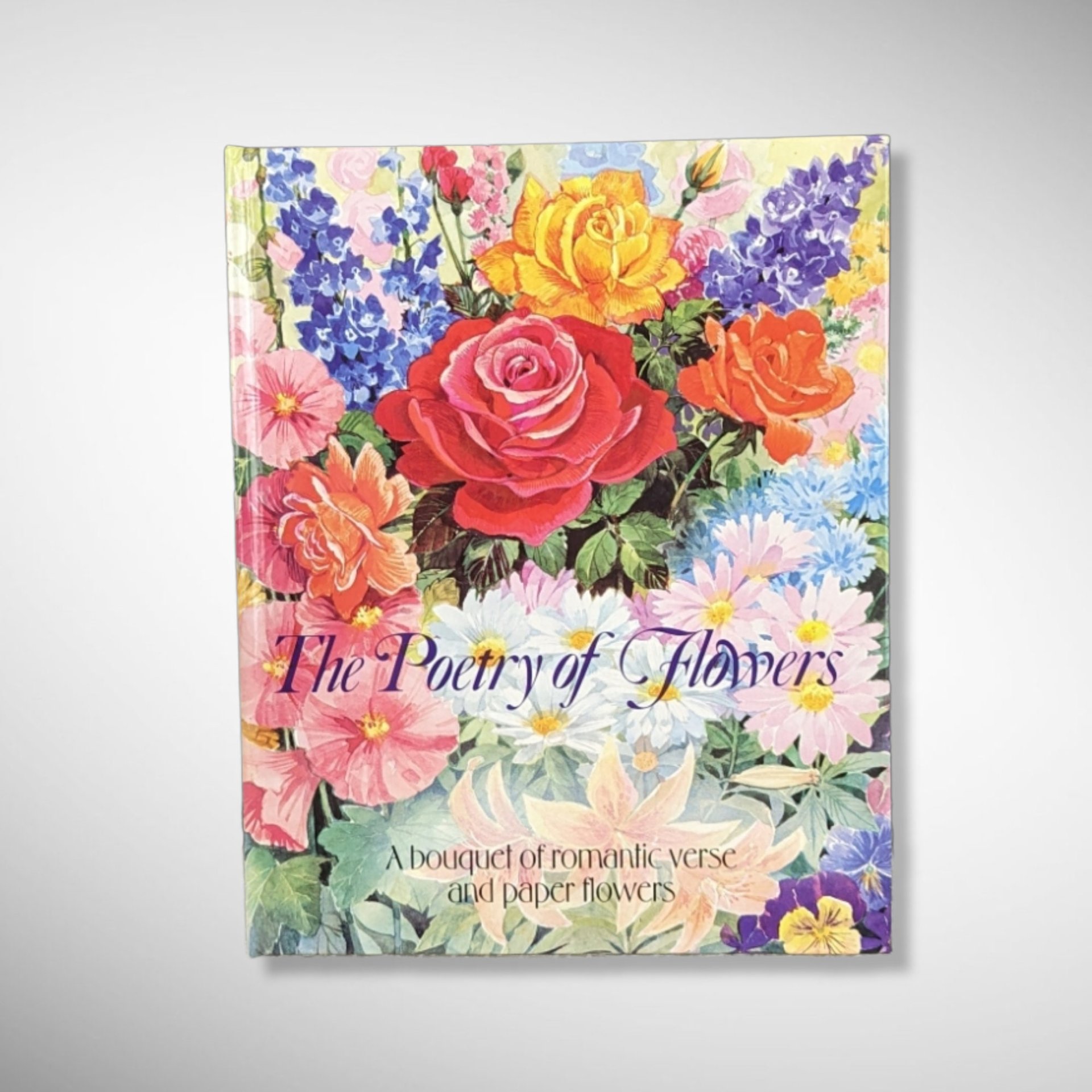 1992 Poetry Of Flowers Pop Up Book By Patricia Whittaker