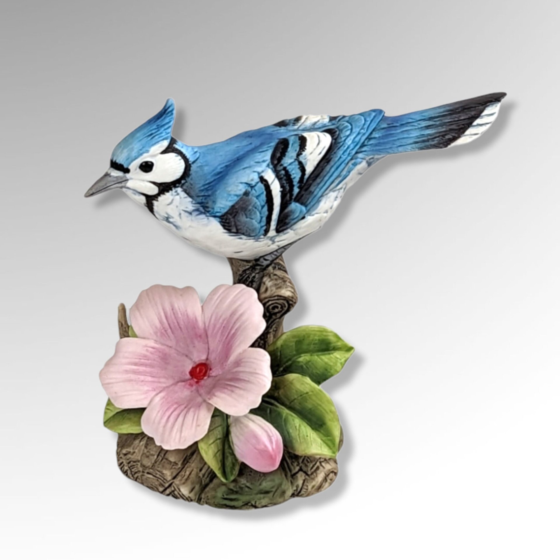 Blue Jay Figurine, Andrea by Sadek 9386