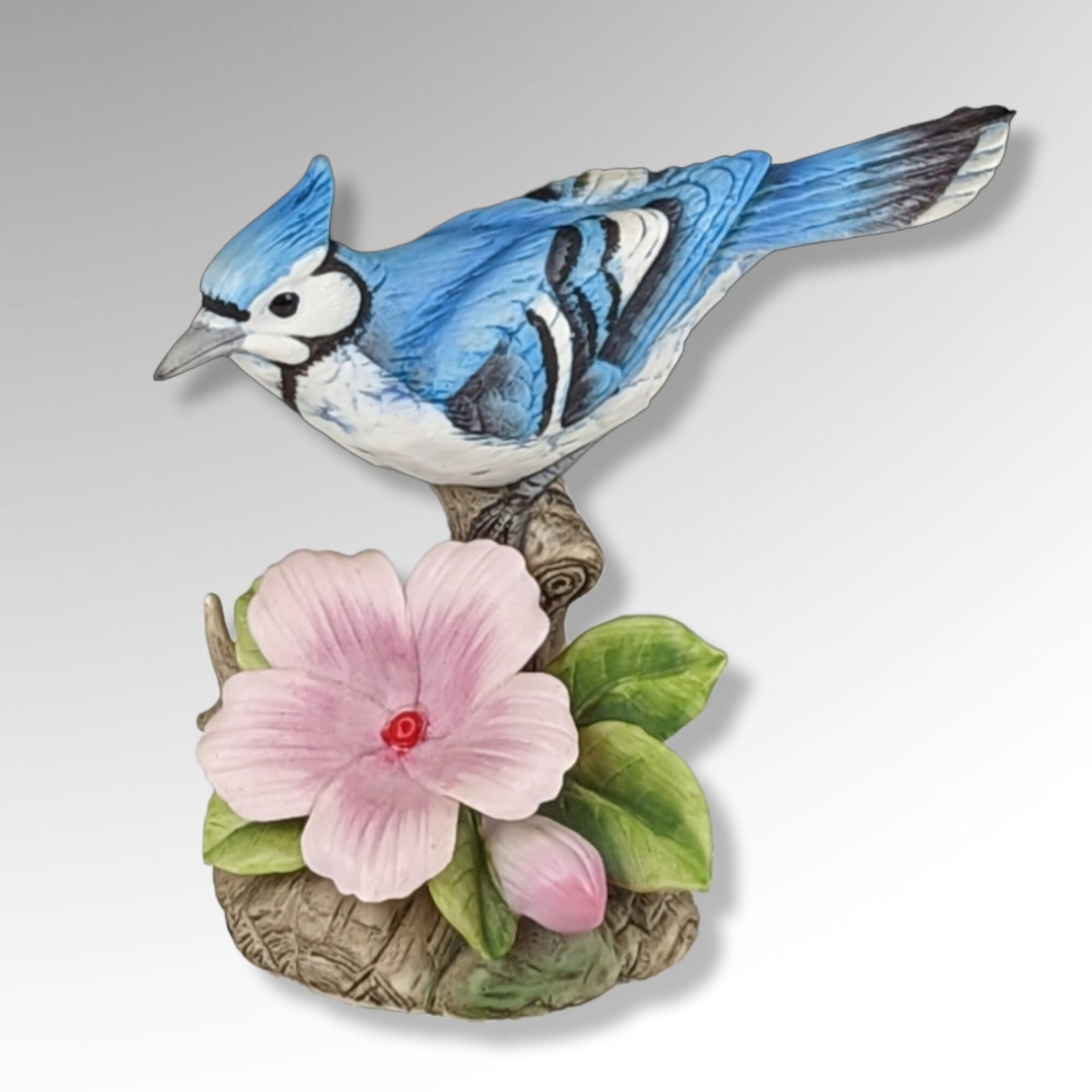 Blue Jay Figurine, Andrea by Sadek 9386