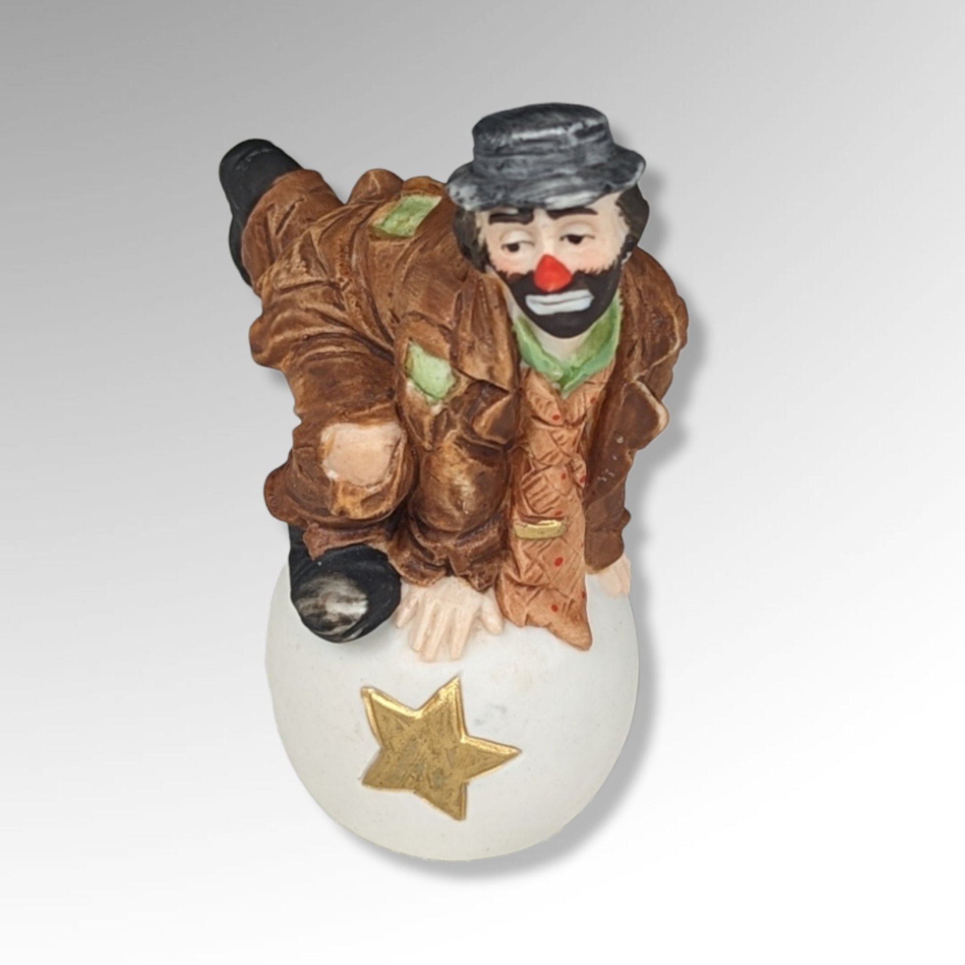 Set of 5 Vintage Flambro Emmett Kelly Jr. Clown Figurines