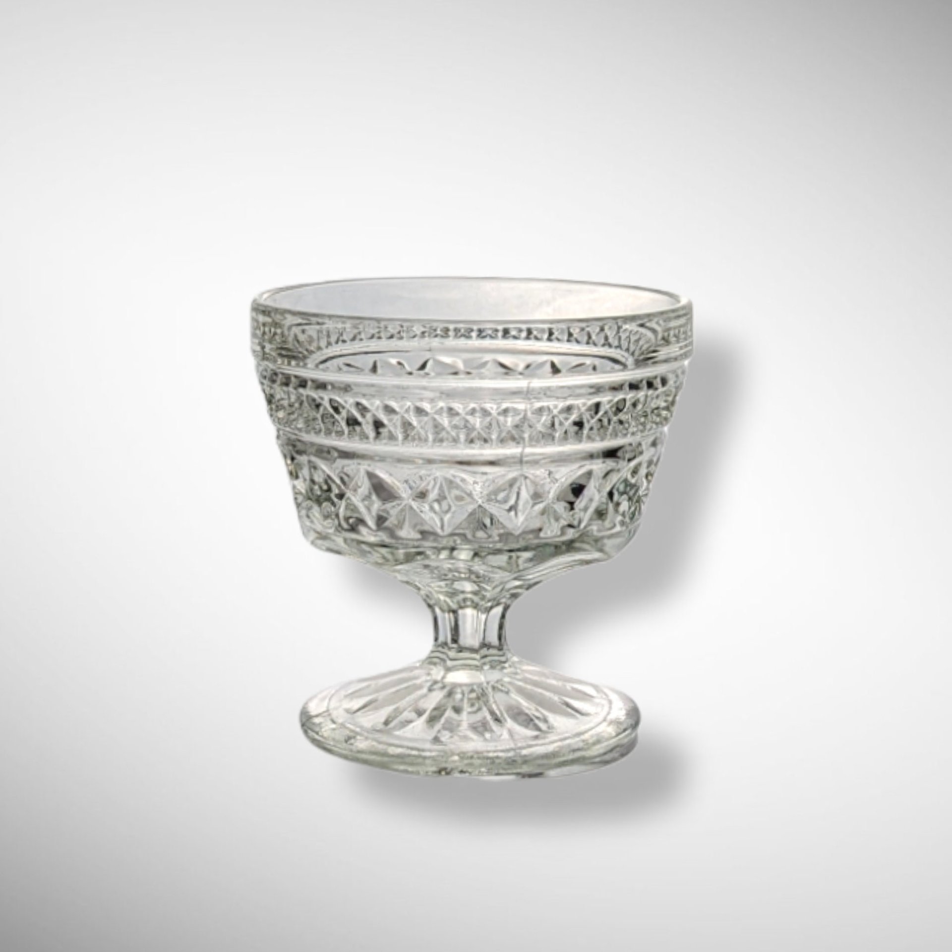 Set of 6 Anchor Hocking Wexford Champagne/Tall Sherbet Glasses