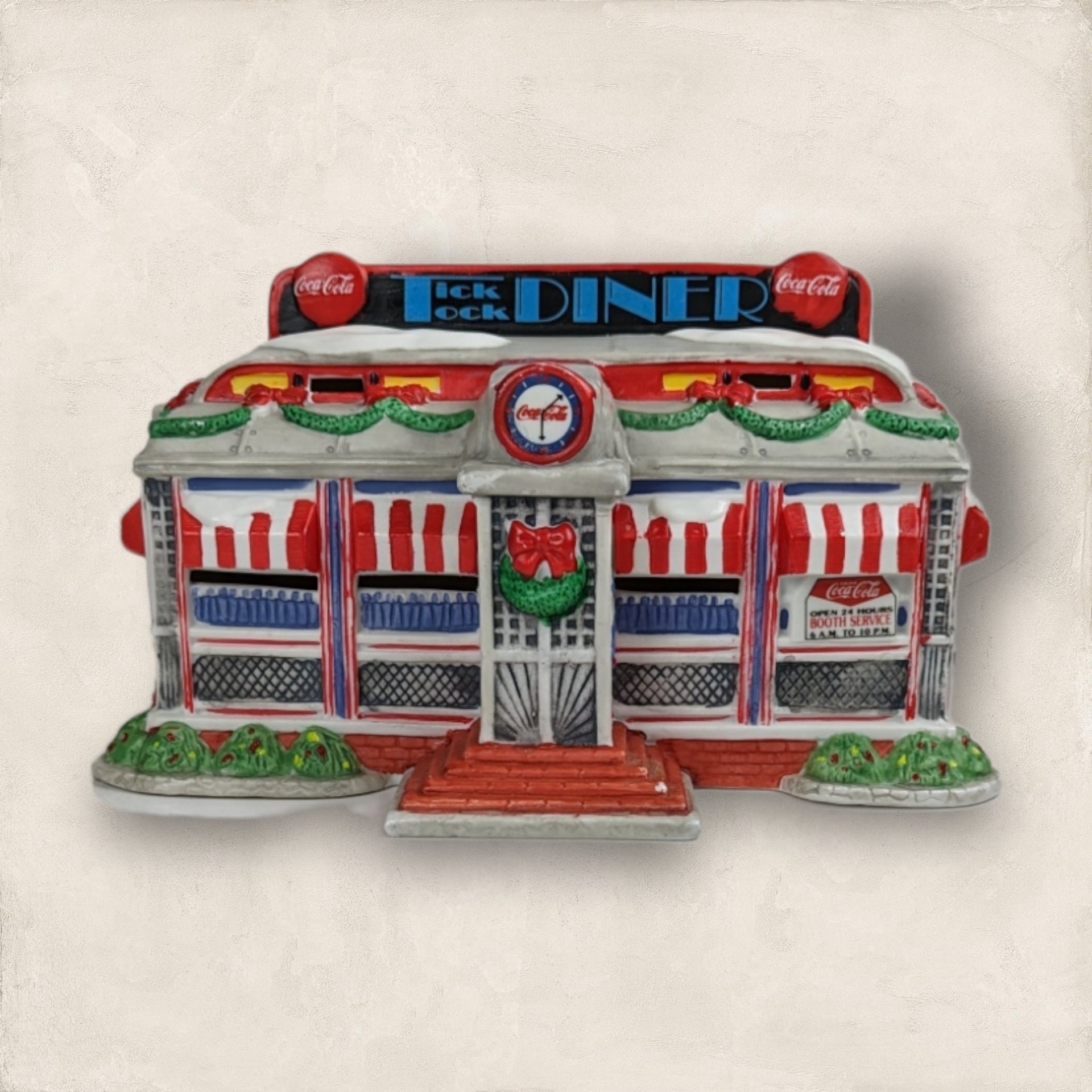 1992 Coca-Cola Town Square Tick Tock Diner Village House