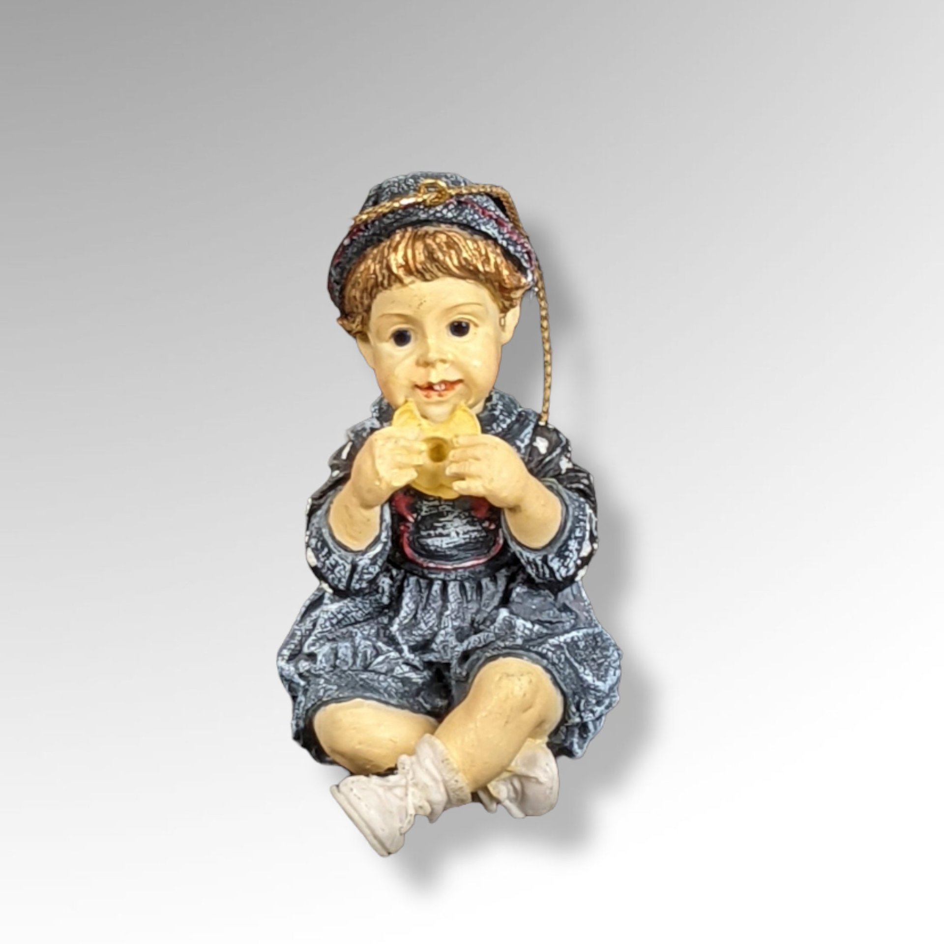 Set of 7 1994 Hamilton Collection Derek Darling Resin Ornaments