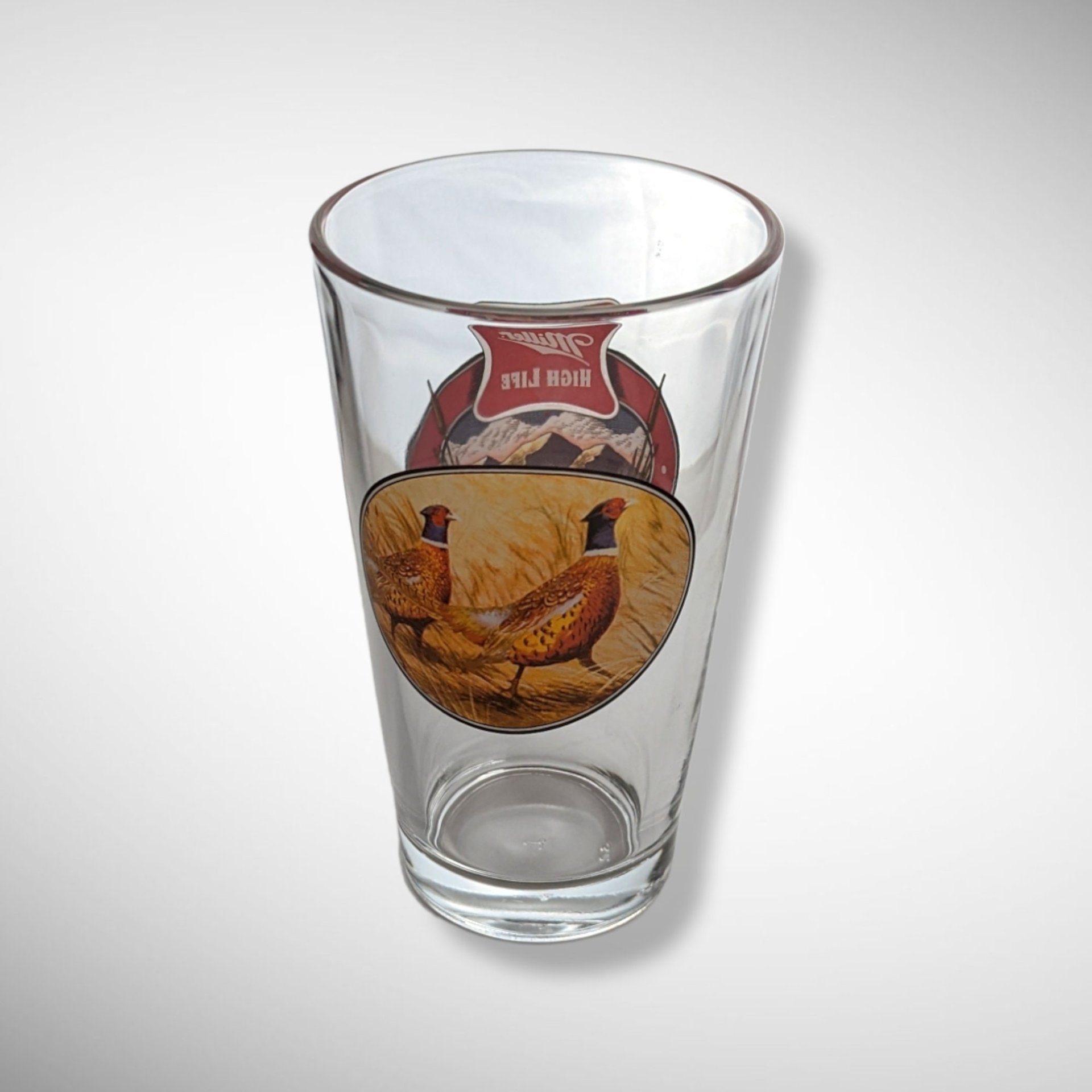 2001 Miller High Life Friends of the Field Glass with Pheasant
