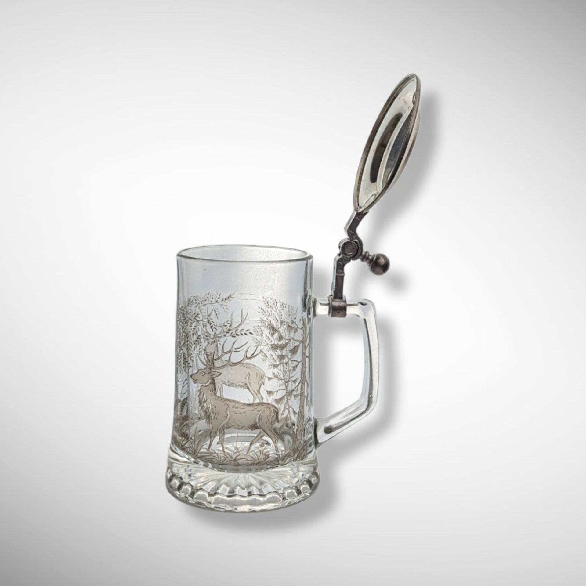 ALWE German Beer Stein with Deer