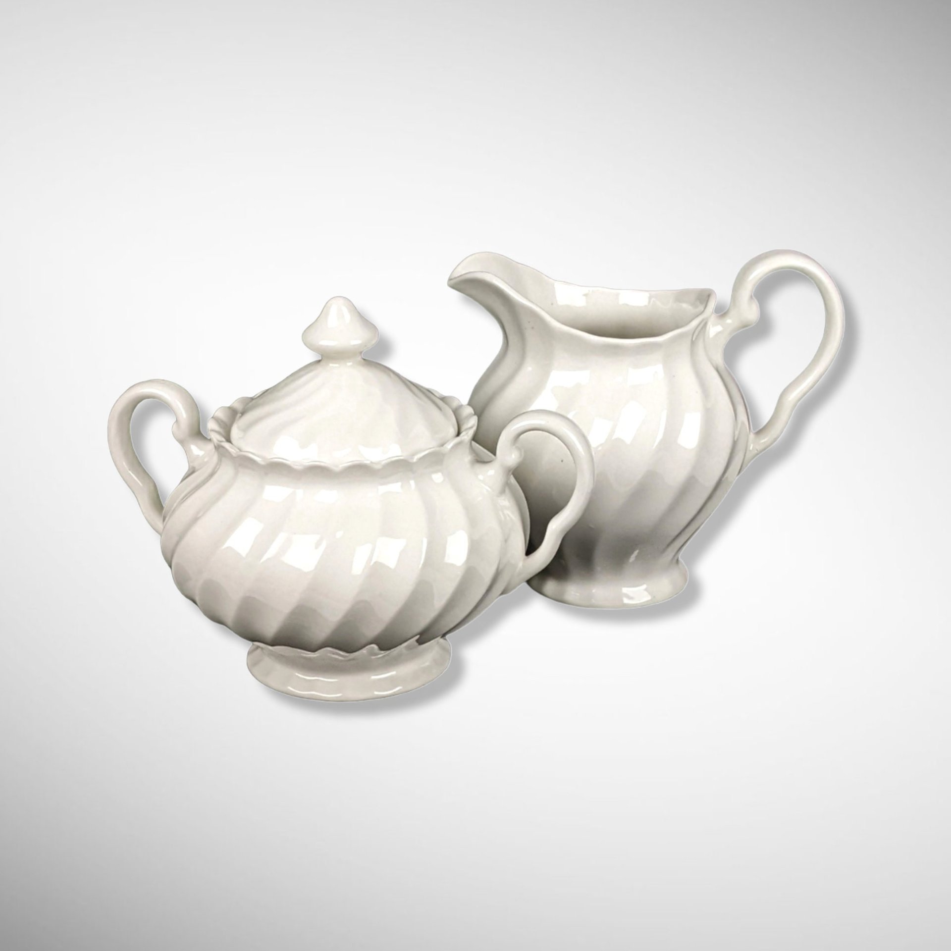 Johnson Bros Regency Cream and Sugar Set Made in England