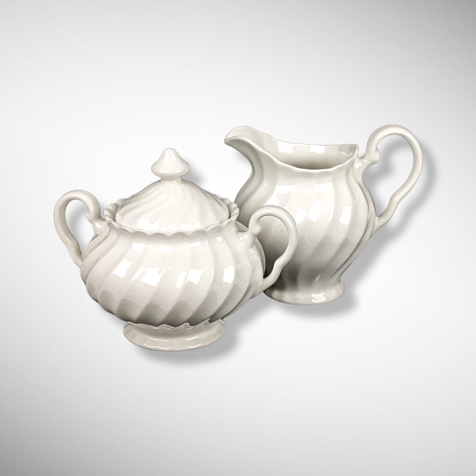 Johnson Bros Regency Cream and Sugar Set Made in England