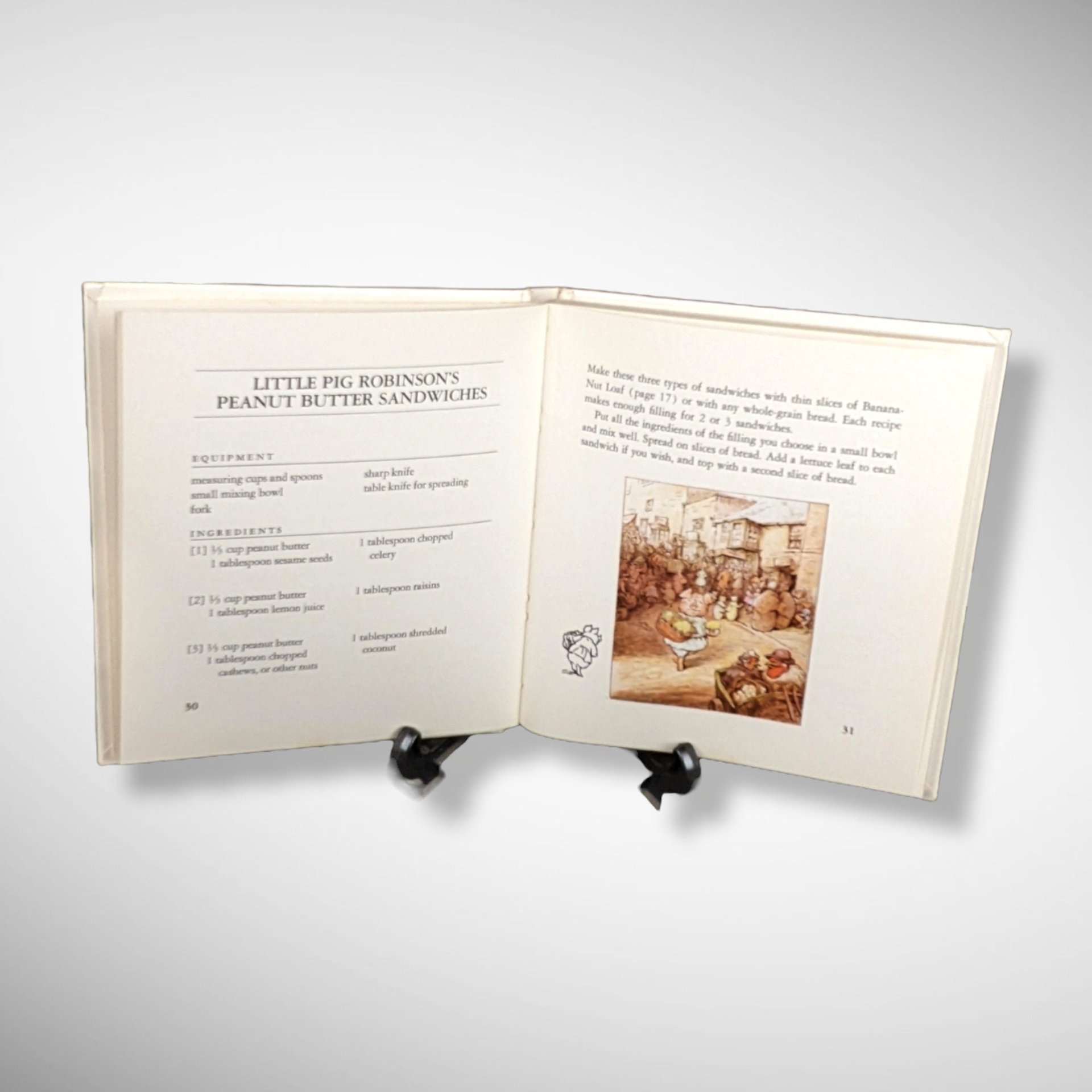 Vintage Peter Rabbit's Natural Foods Book