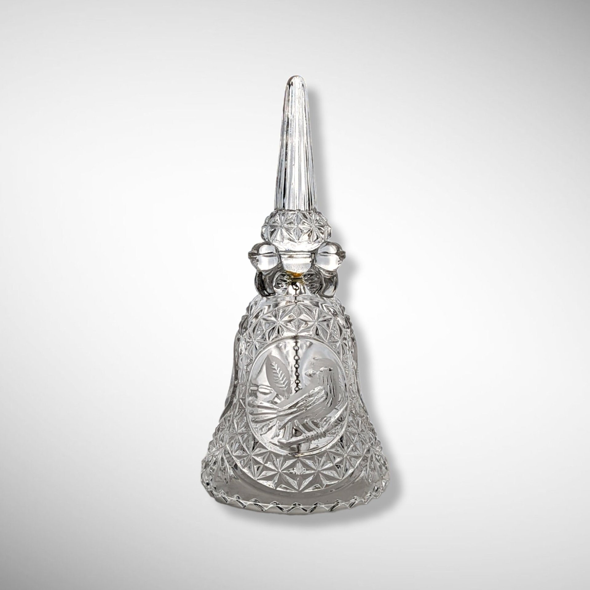 Hofbauer 1984 Byrdes 24% Lead Crystal Bell