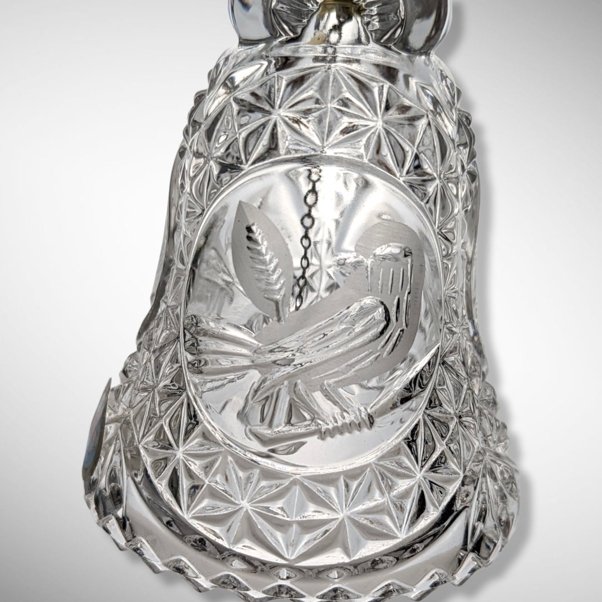 Hofbauer 1984 Byrdes 24% Lead Crystal Bell