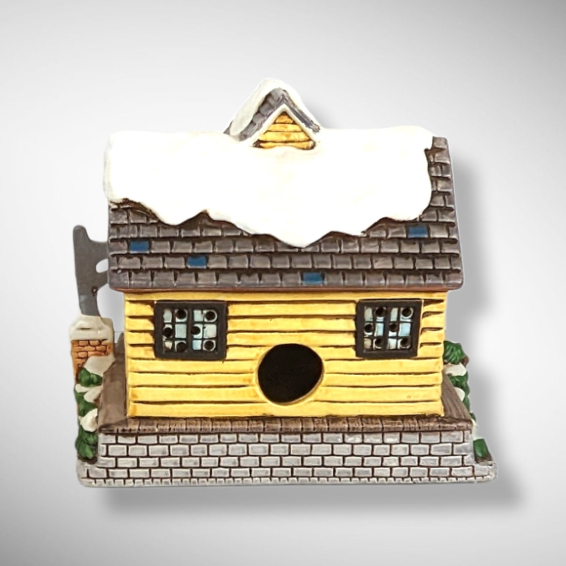 1987 Lefton Ticket Station Ceramic House