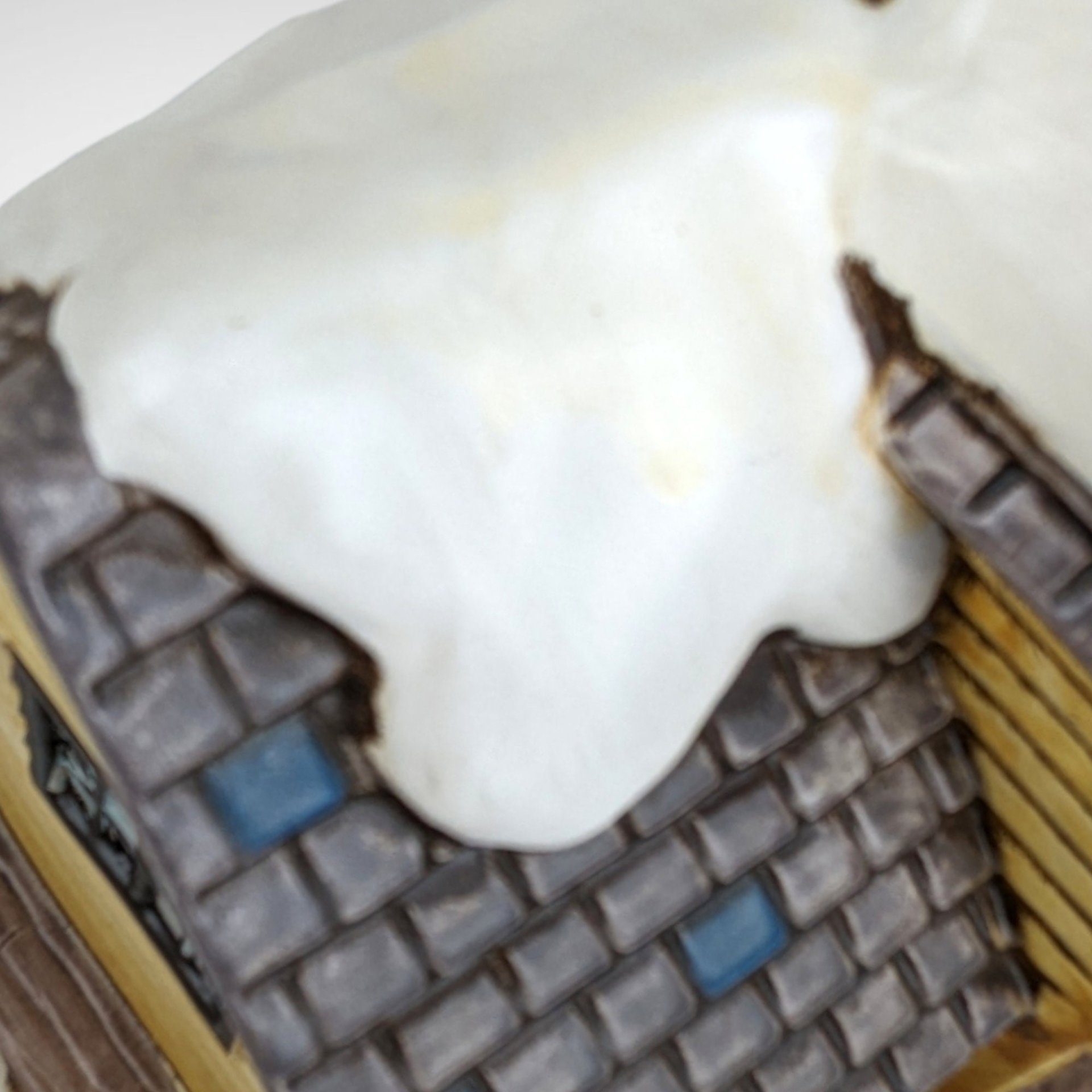 1987 Lefton Ticket Station Ceramic House