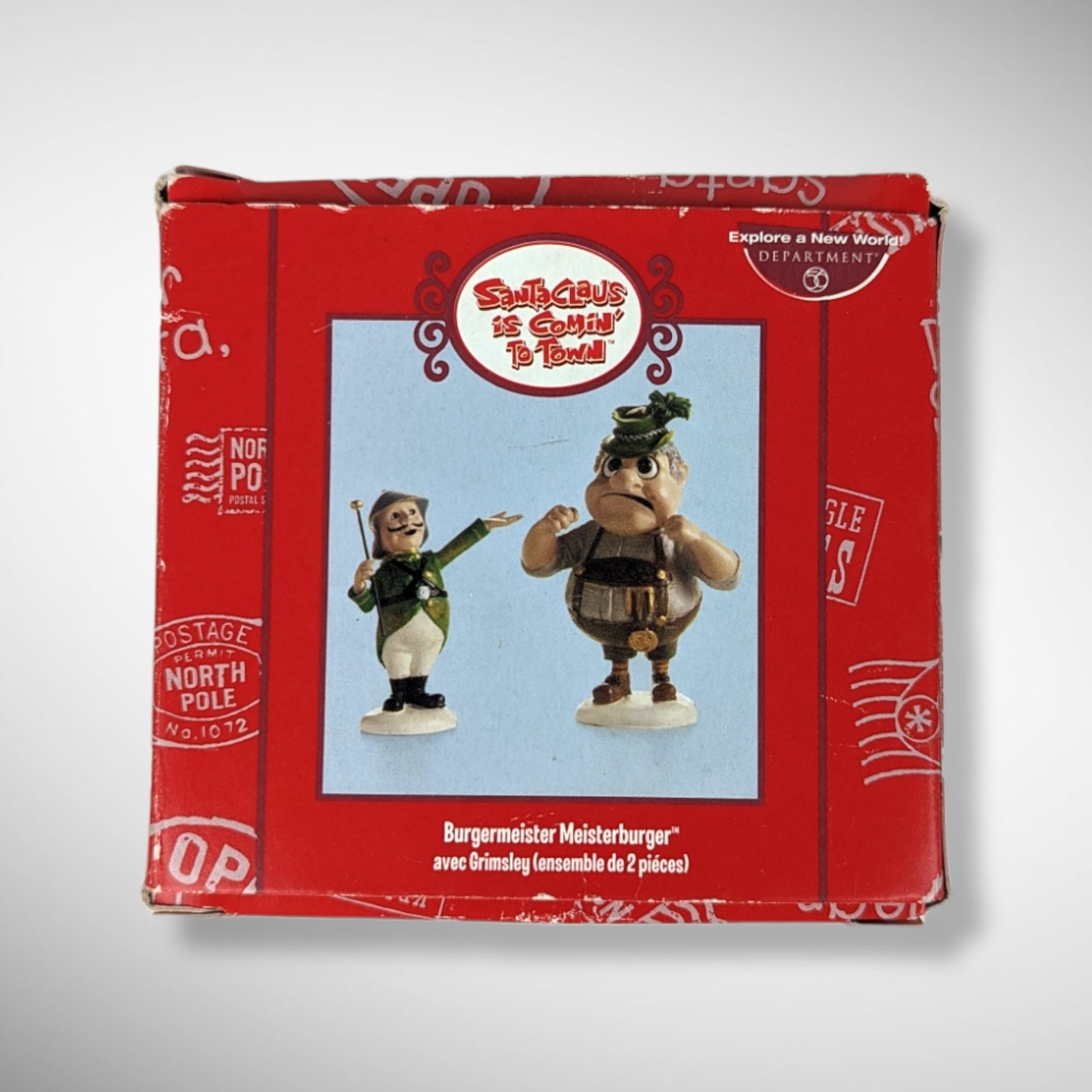 Dept. 56 Santa Claus is Coming to Town Burgermeister Figurine