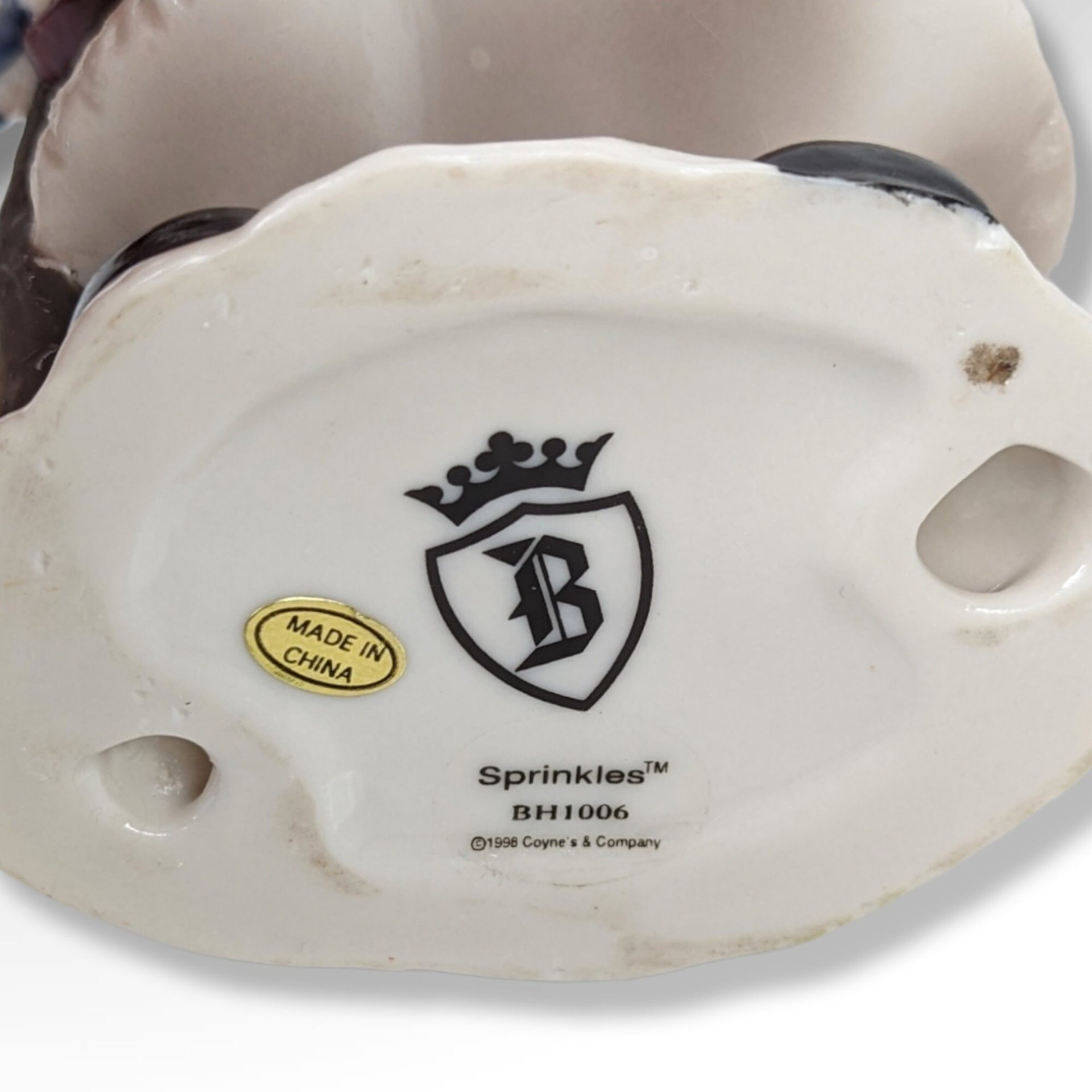 1998 Coynes & Company Bavarian Heritage Santa 'Sprinkles' Figurine