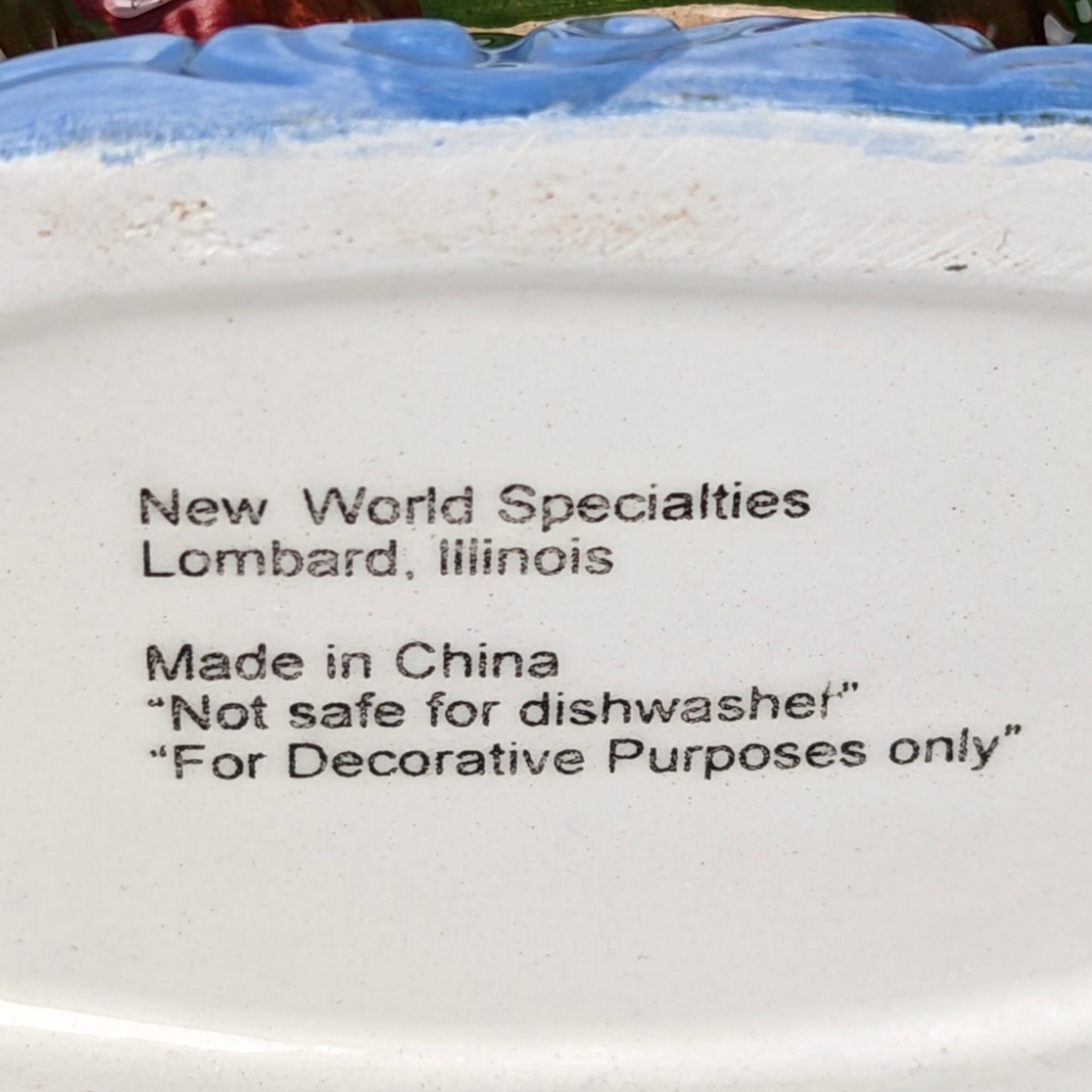 New World Specialties Noahs Ark Teapot
