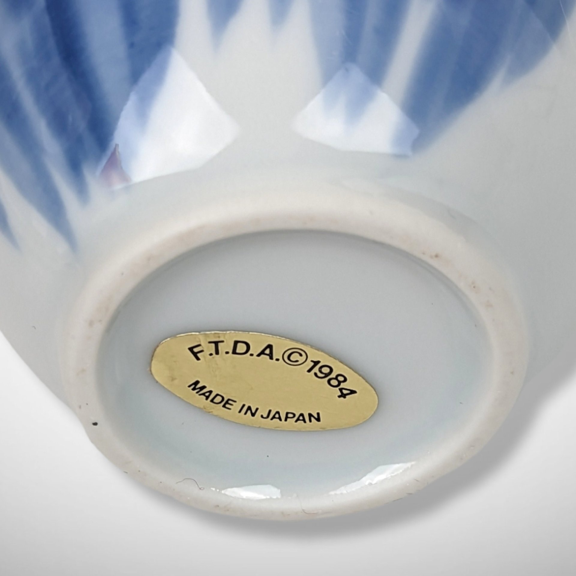 Vintage 1984 FTD Floral Bud Vase | White Ceramic w/ Pink & Purple Flowers | 7.5" Tall | Springtime Home Decor | Flower Lovers Gift