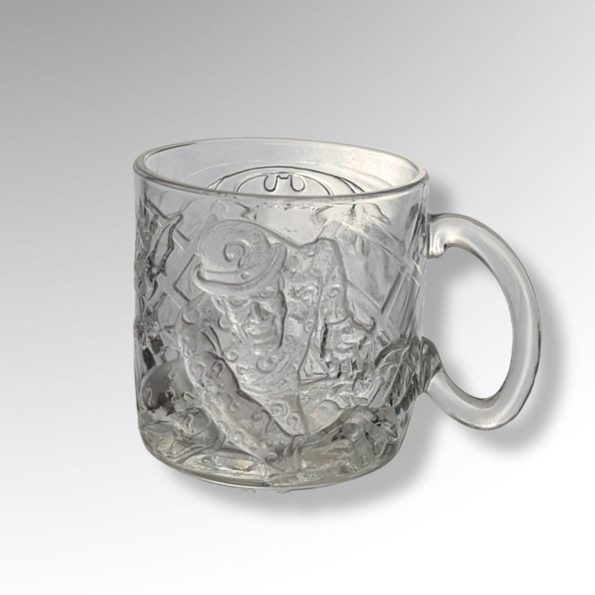 Set of 2 1995 McDonalds Batman Forever Handled Cups