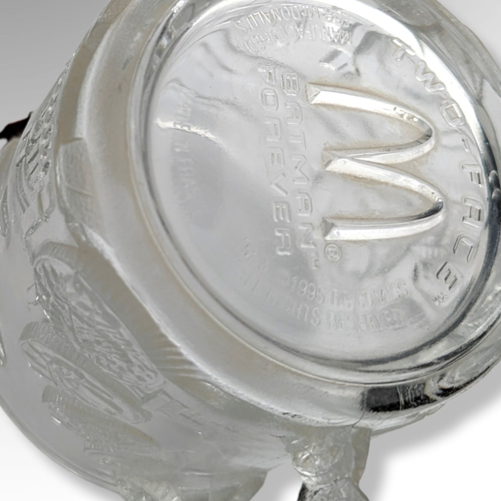 Set of 2 1995 McDonalds Batman Forever Handled Cups