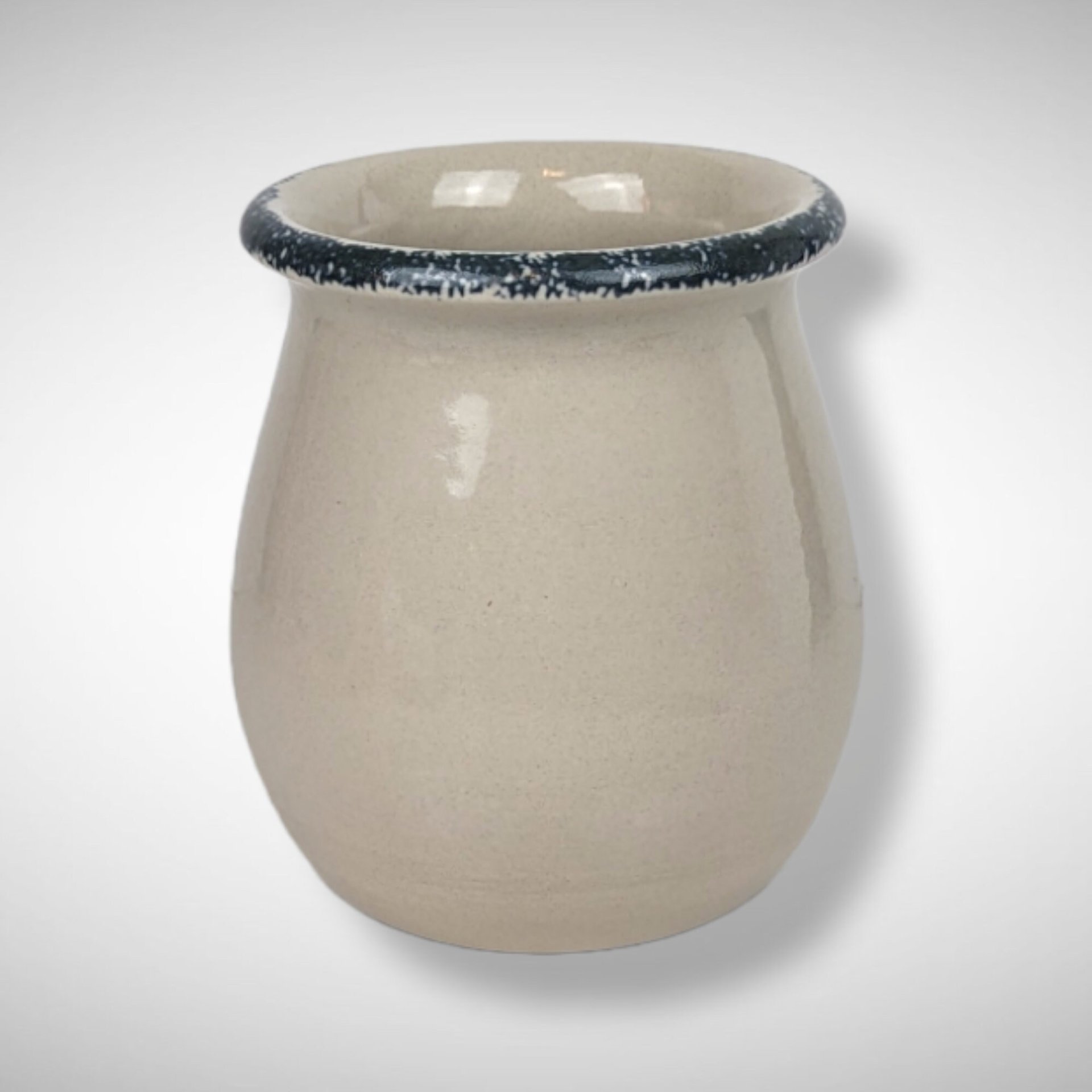 2000 Home and Garden Snowman Ceramic Utensil Holder