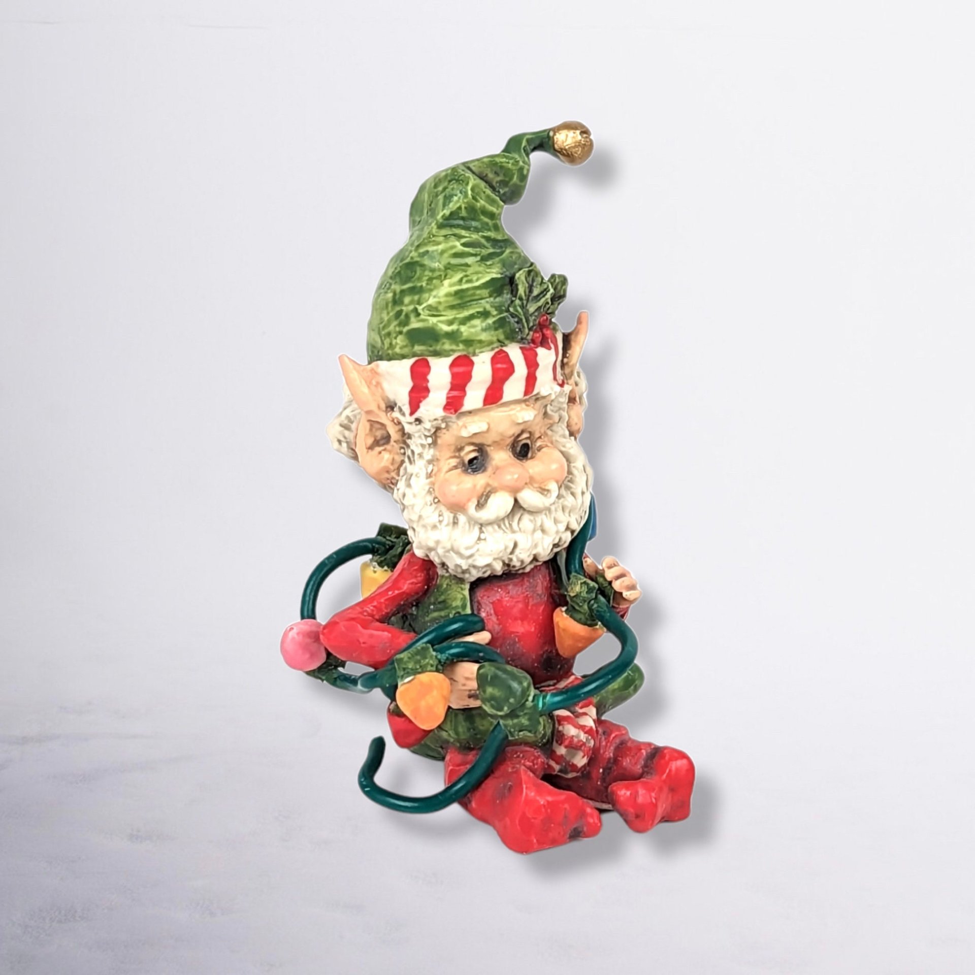 1980s Enesco North Pole Village Elf Figurine - Your Choice of Design