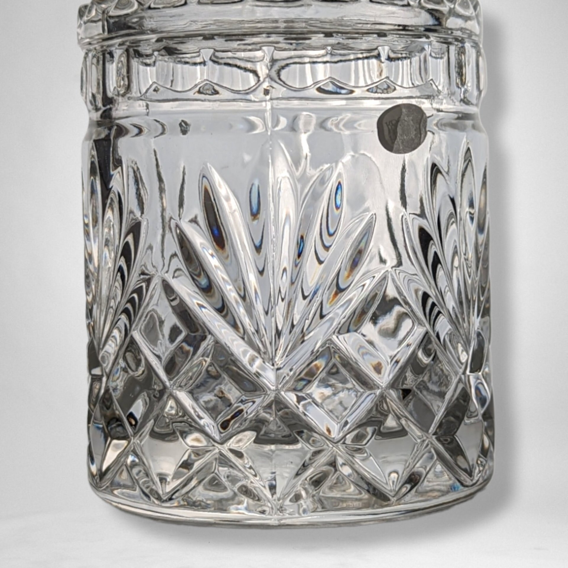 Crystal Candy Jar with Lid