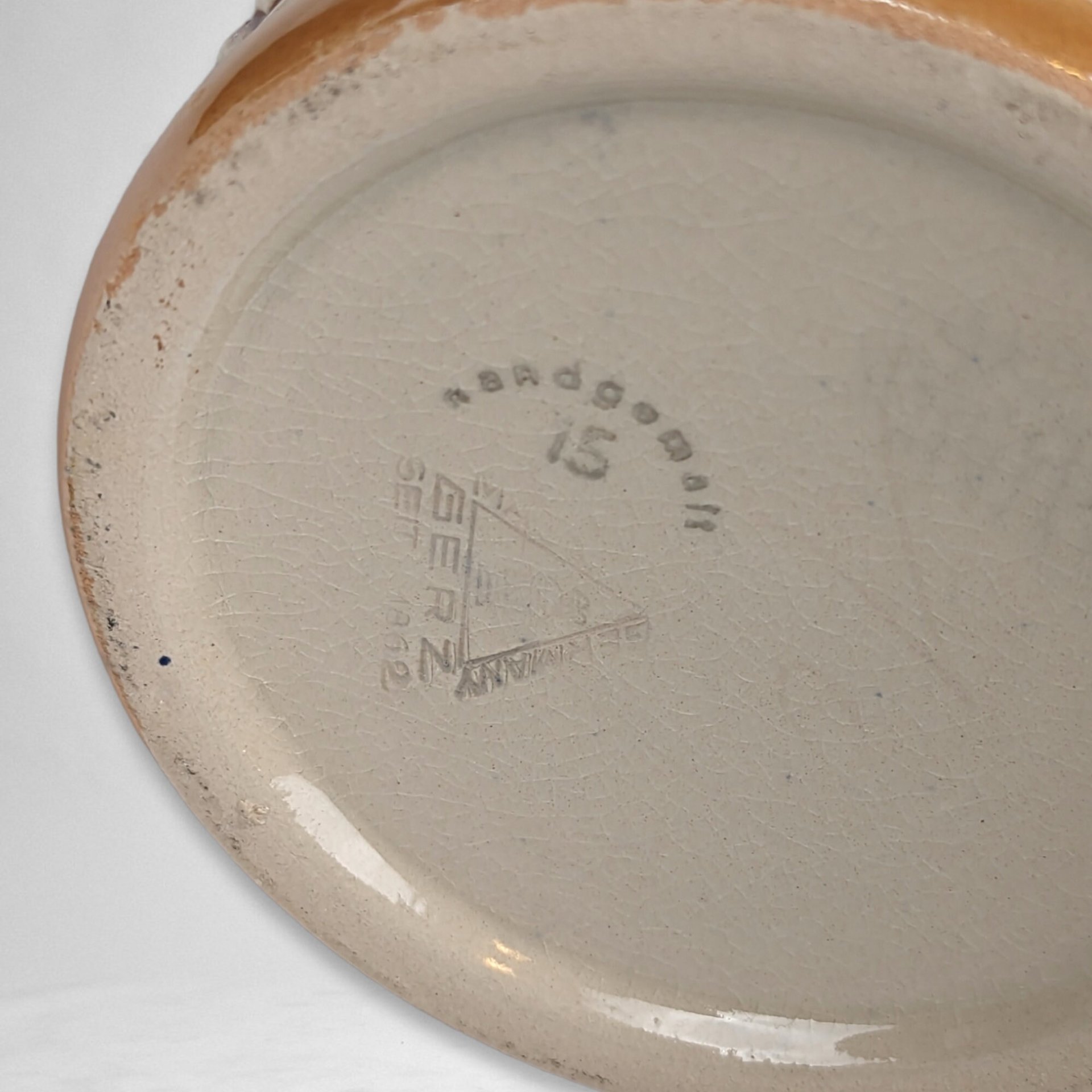 Ceramic Painted German Stein