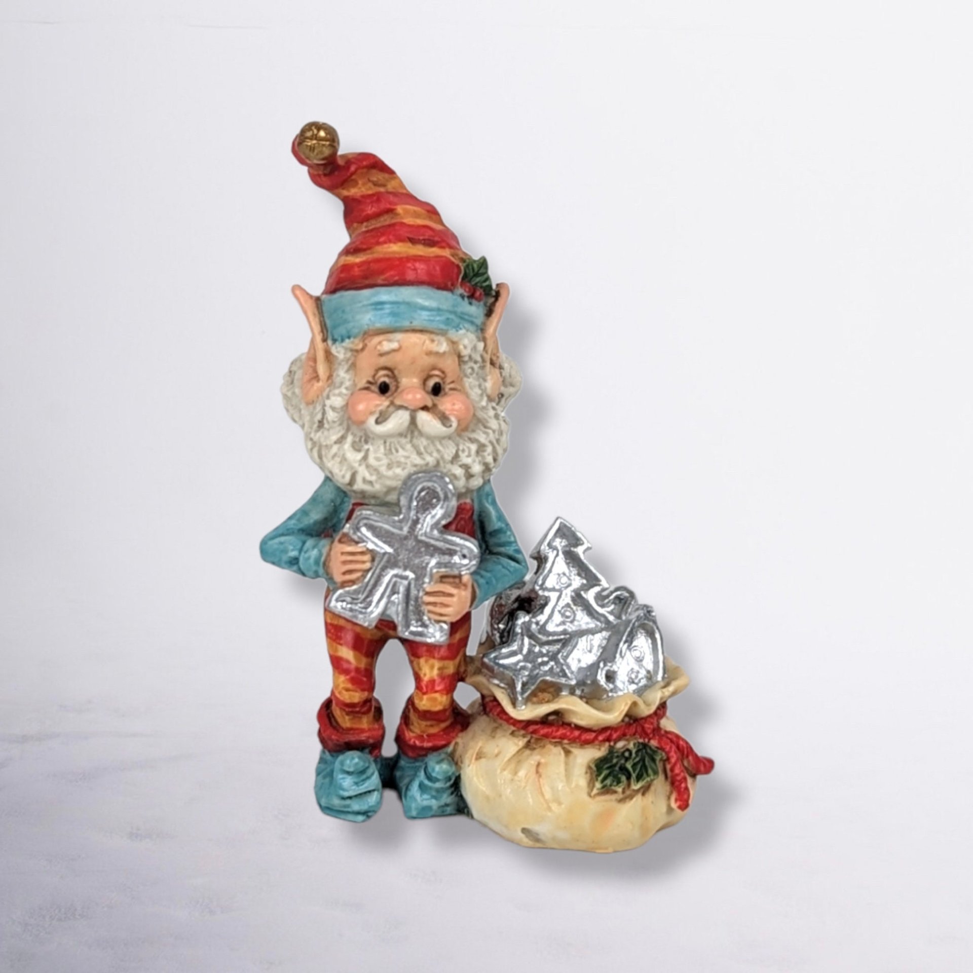 1980s Enesco North Pole Village Elf Figurine - Your Choice of Design