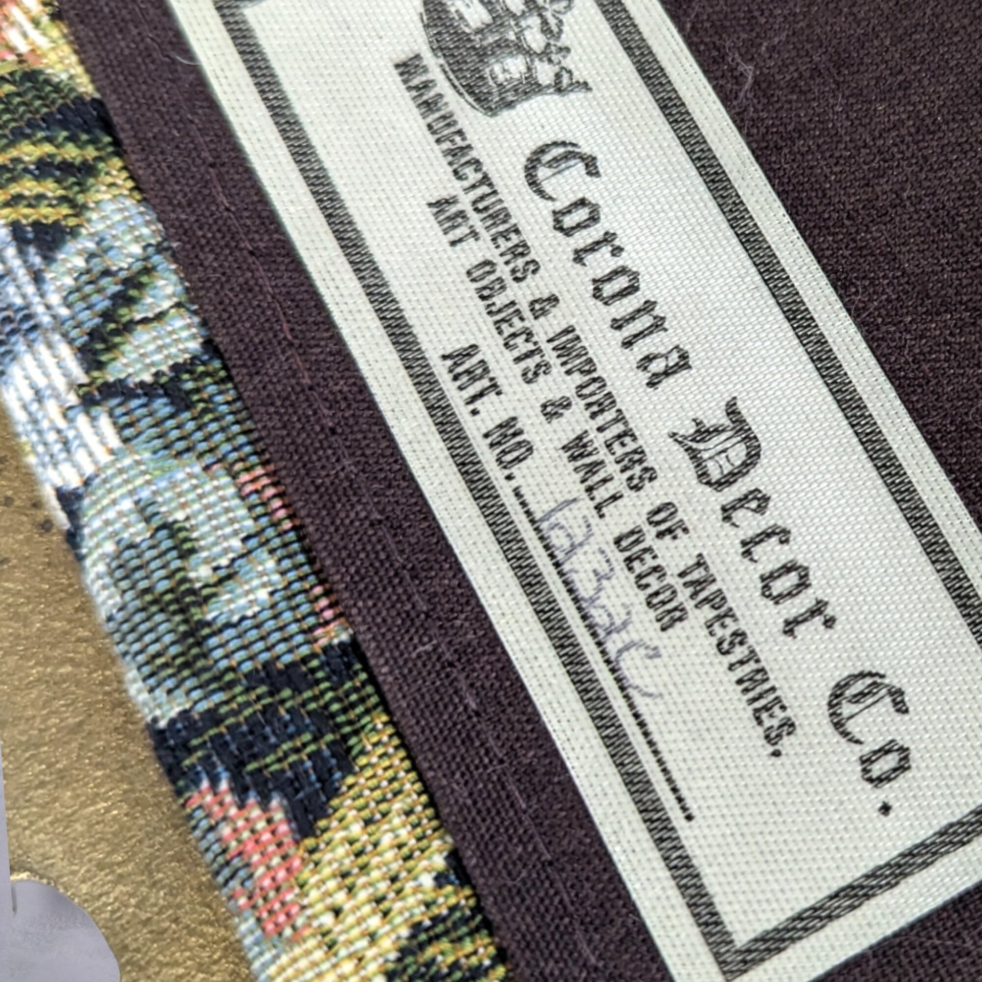 Corona Décor Co. Tapestry Bell Pull/Wall Décor