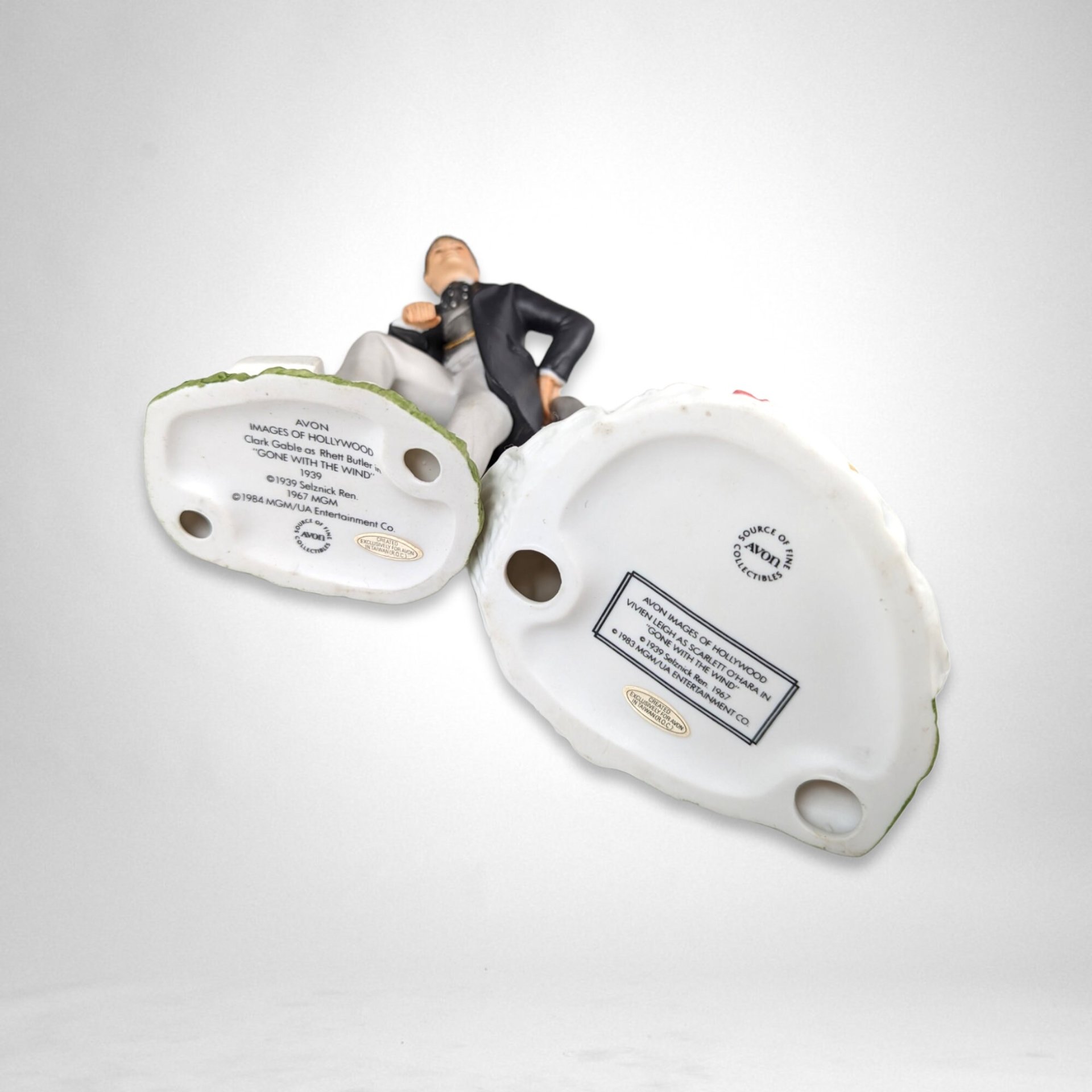 1983-84 Avon Images of Hollywood Gone with the Wind Figurines