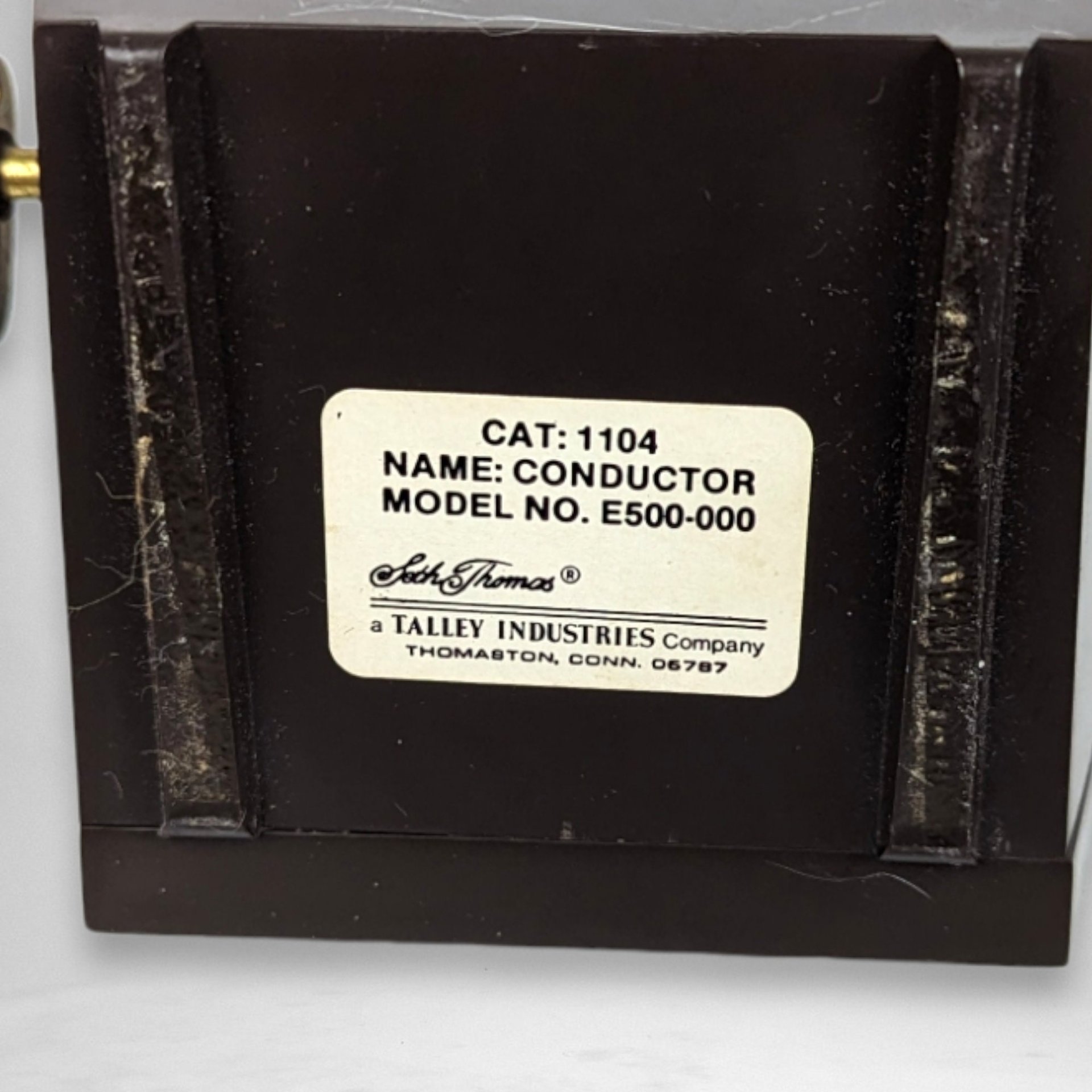 Vintage Seth Thomas Metronome #E500-000: Musical Timekeeper