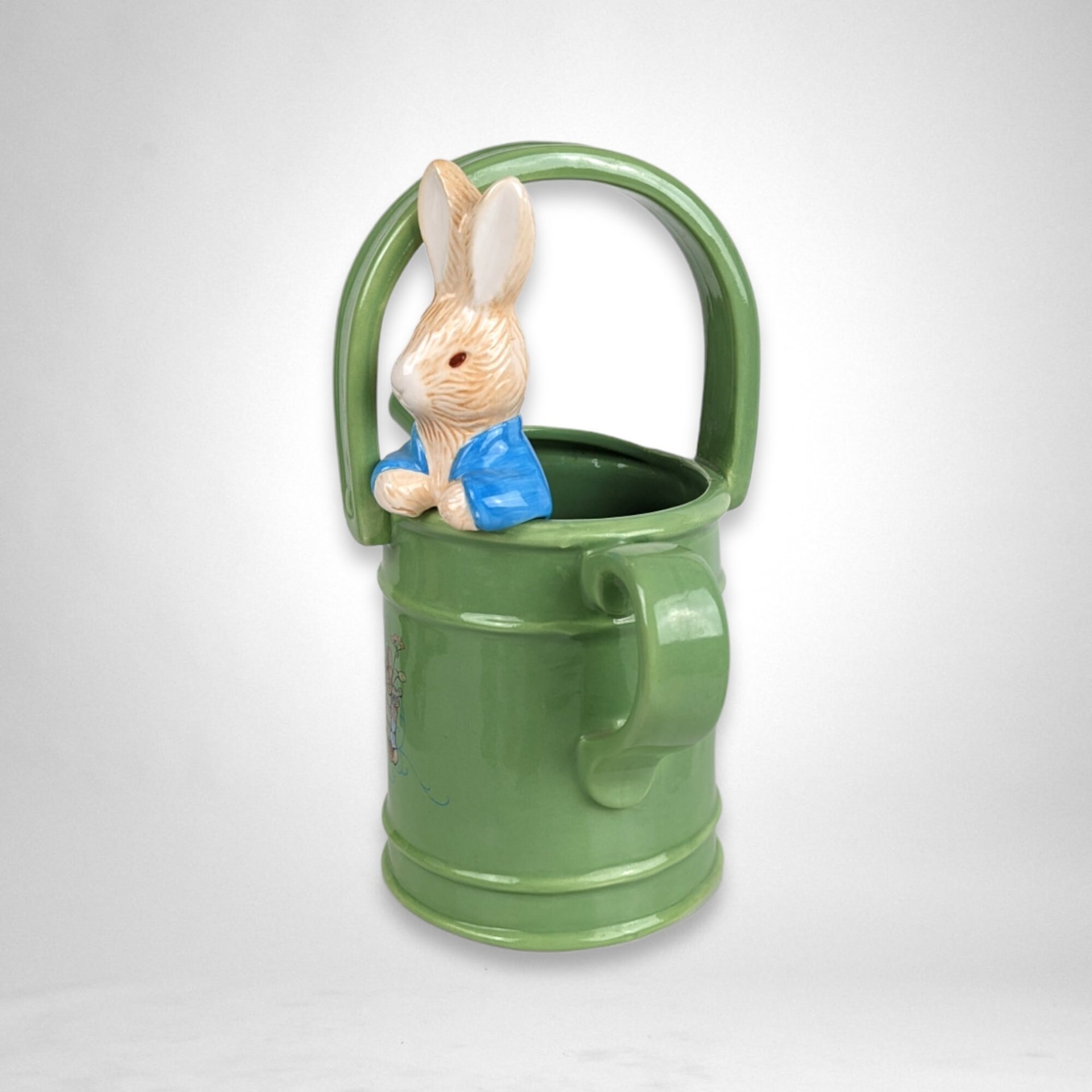 1999 Beatrix Potter Peter Rabbit Ceramic Watering Can